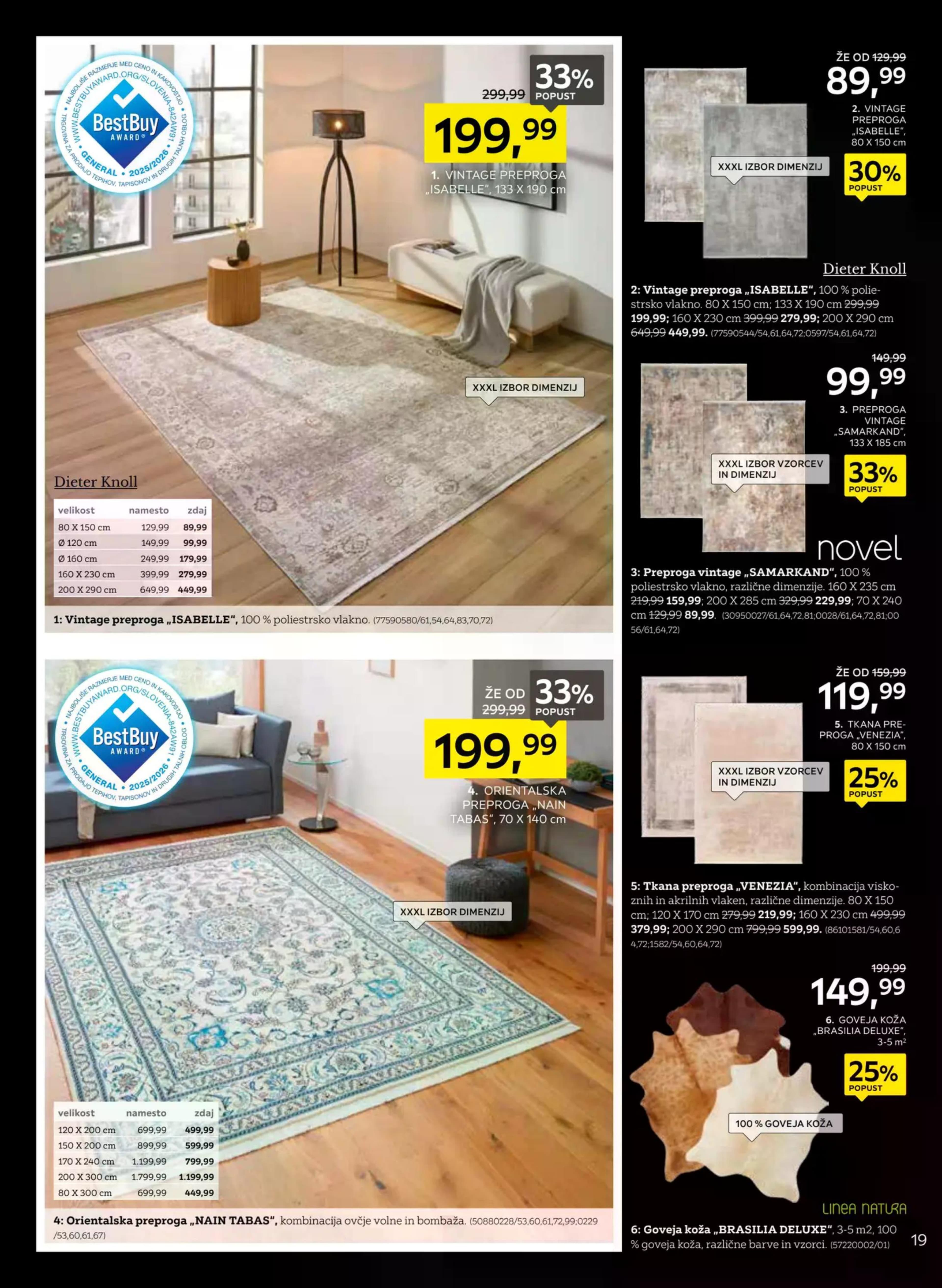 Stran 19. Lesnina kataloga - Akcije od 17.11. do 22.11.2025.