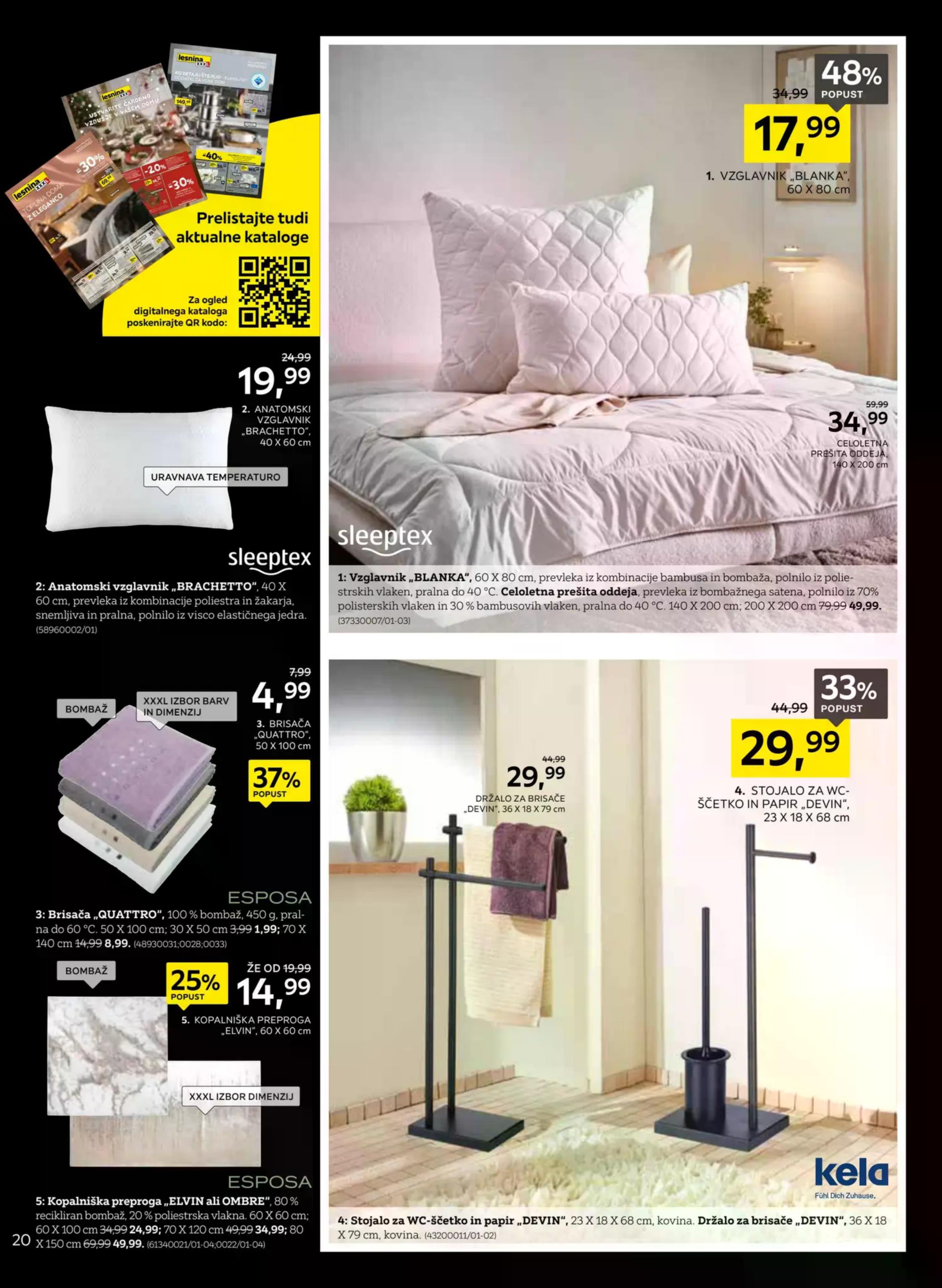 Stran 20. Lesnina kataloga - Akcije od 17.11. do 22.11.2025.