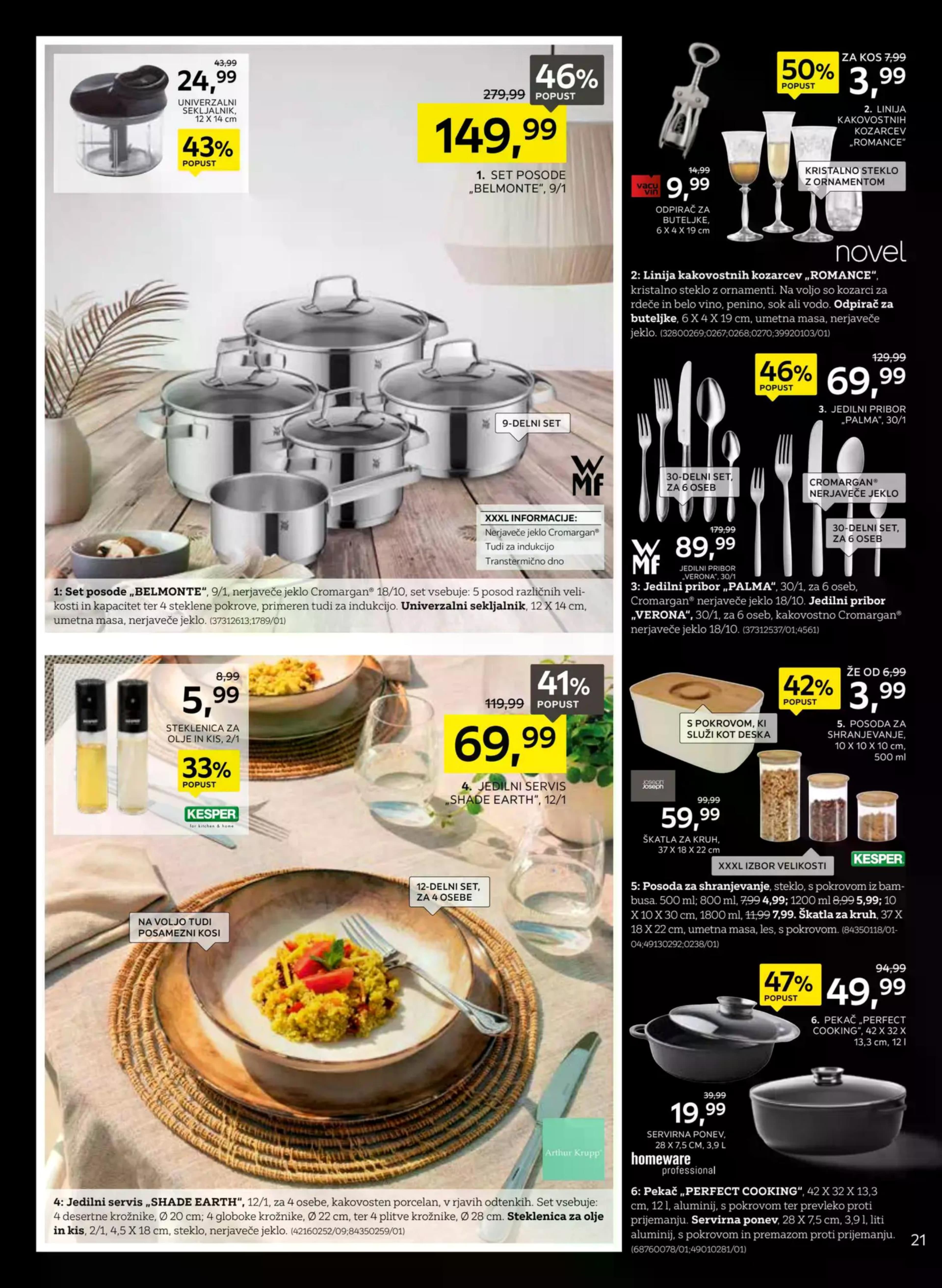 Stran 21. Lesnina kataloga - Akcije od 17.11. do 22.11.2025.