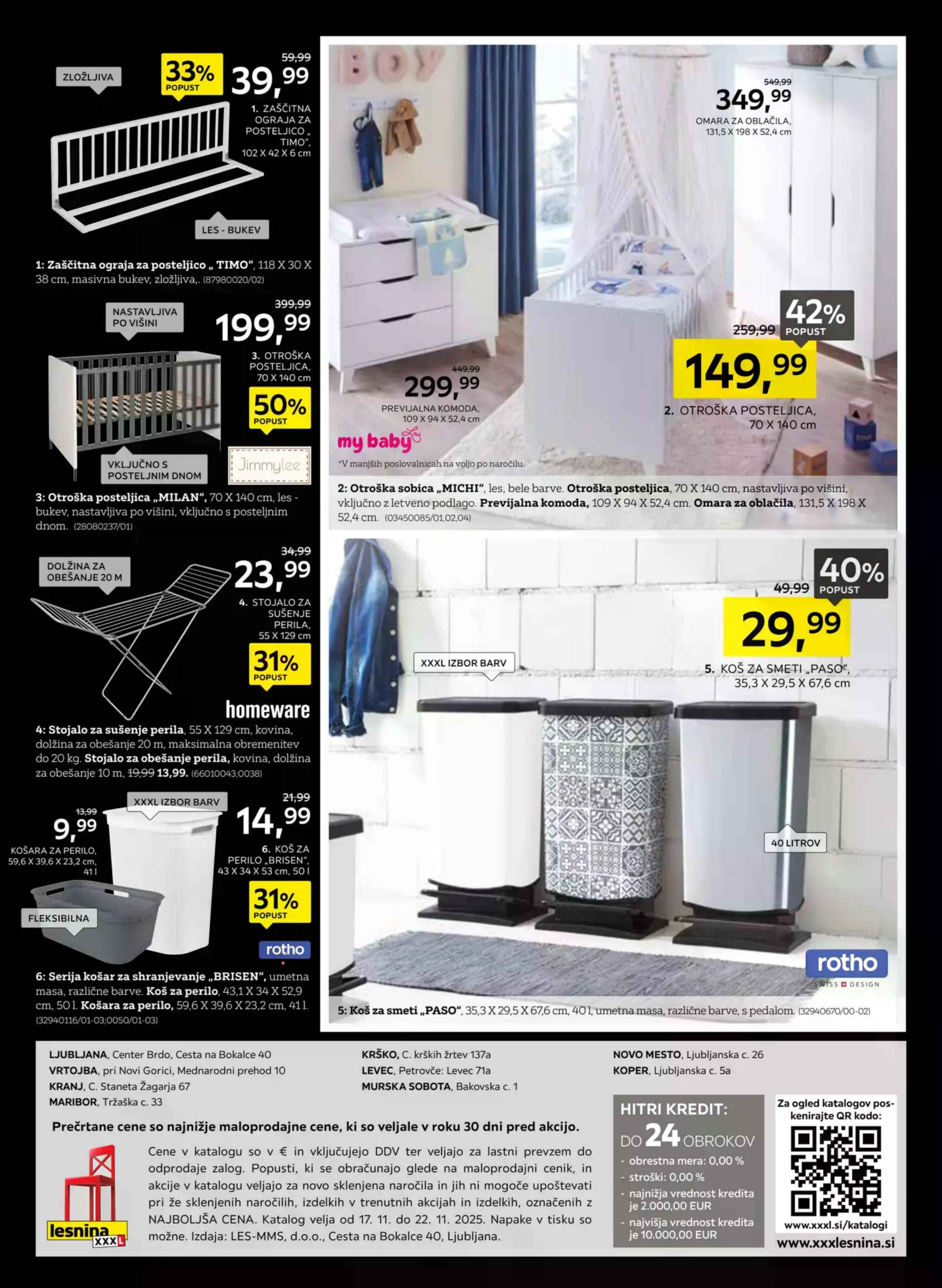 Stran 24. Lesnina kataloga - Akcije od 17.11. do 22.11.2025.