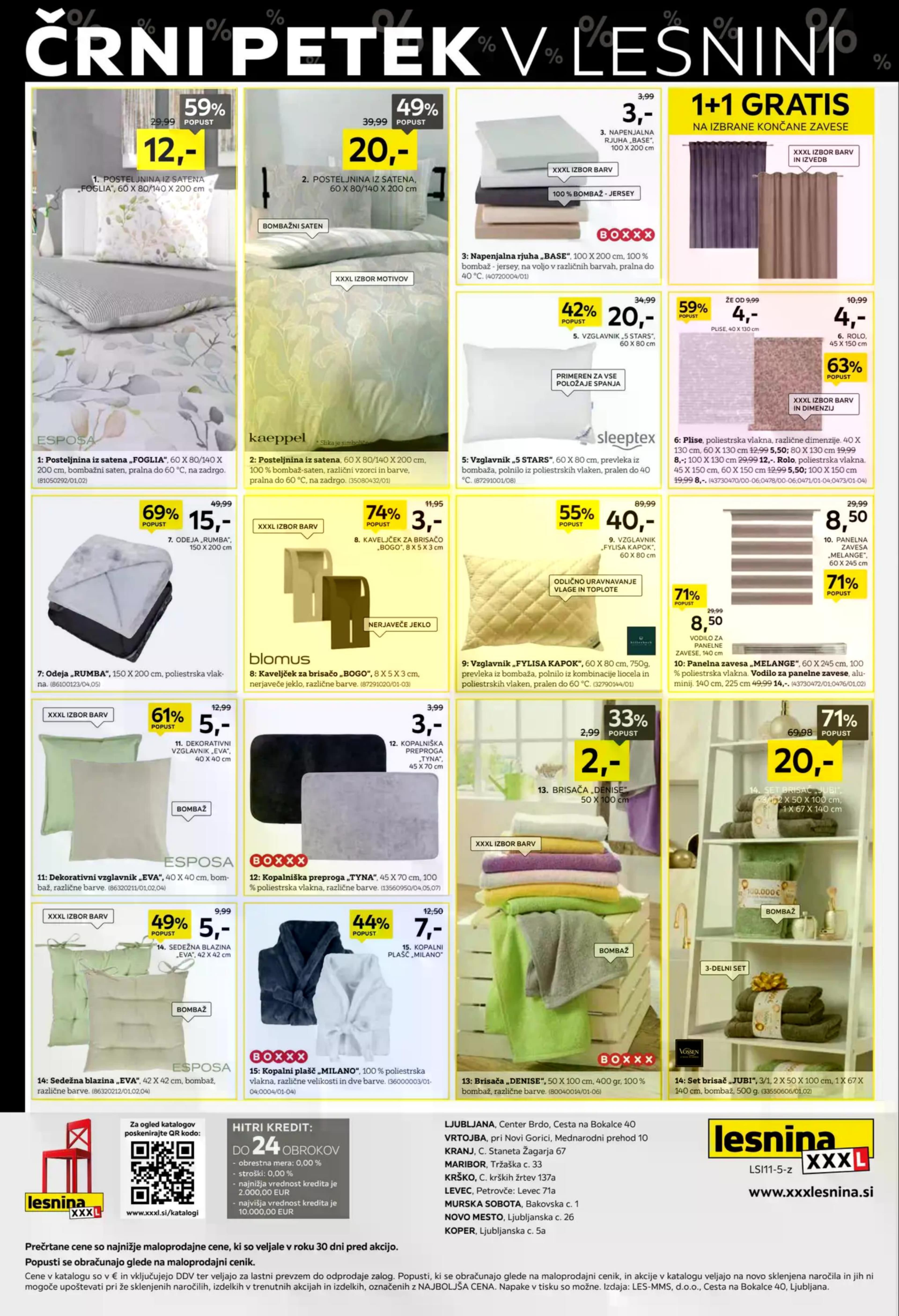 Stran 8. Lesnina kataloga - Akcije od 24.11. do 01.12.2025.