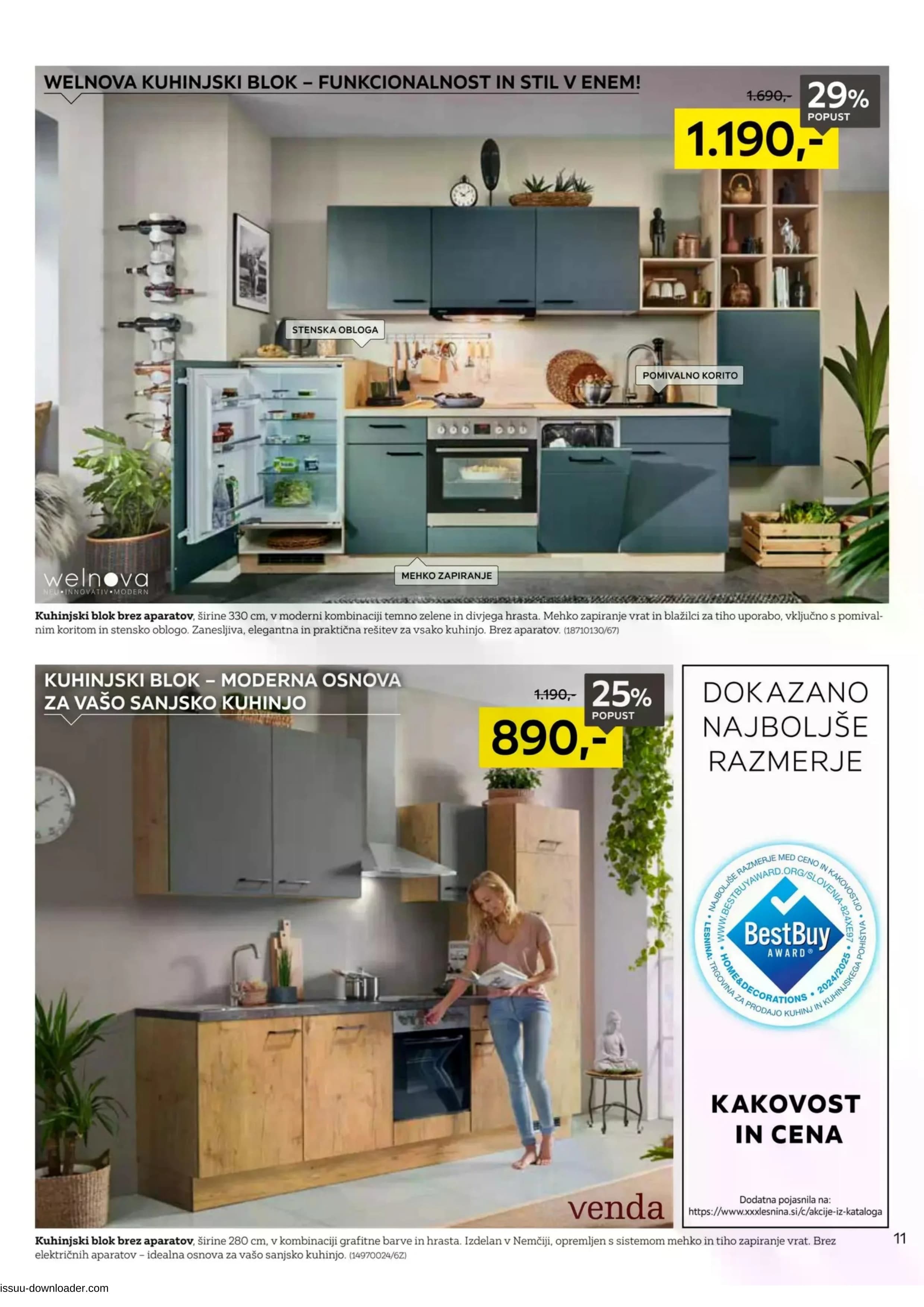 Stran 11. Lesnina kataloga - Akcije od 02.12. do 20.12.2025.