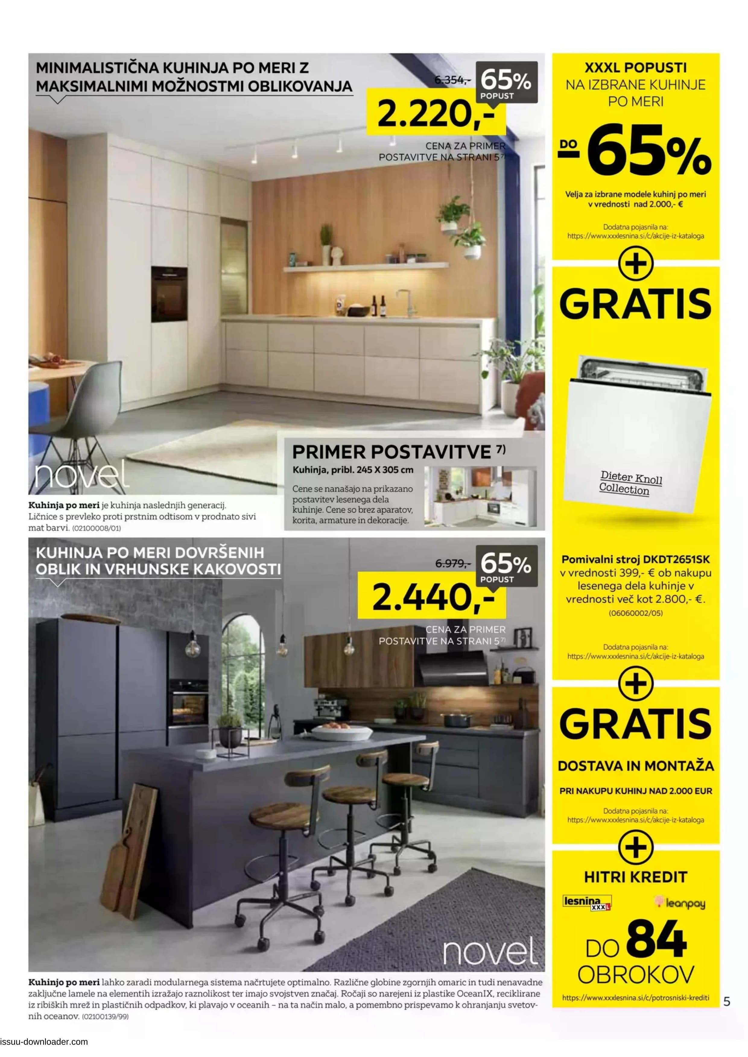 Stran 5. Lesnina kataloga - Akcije od 02.12. do 20.12.2025.