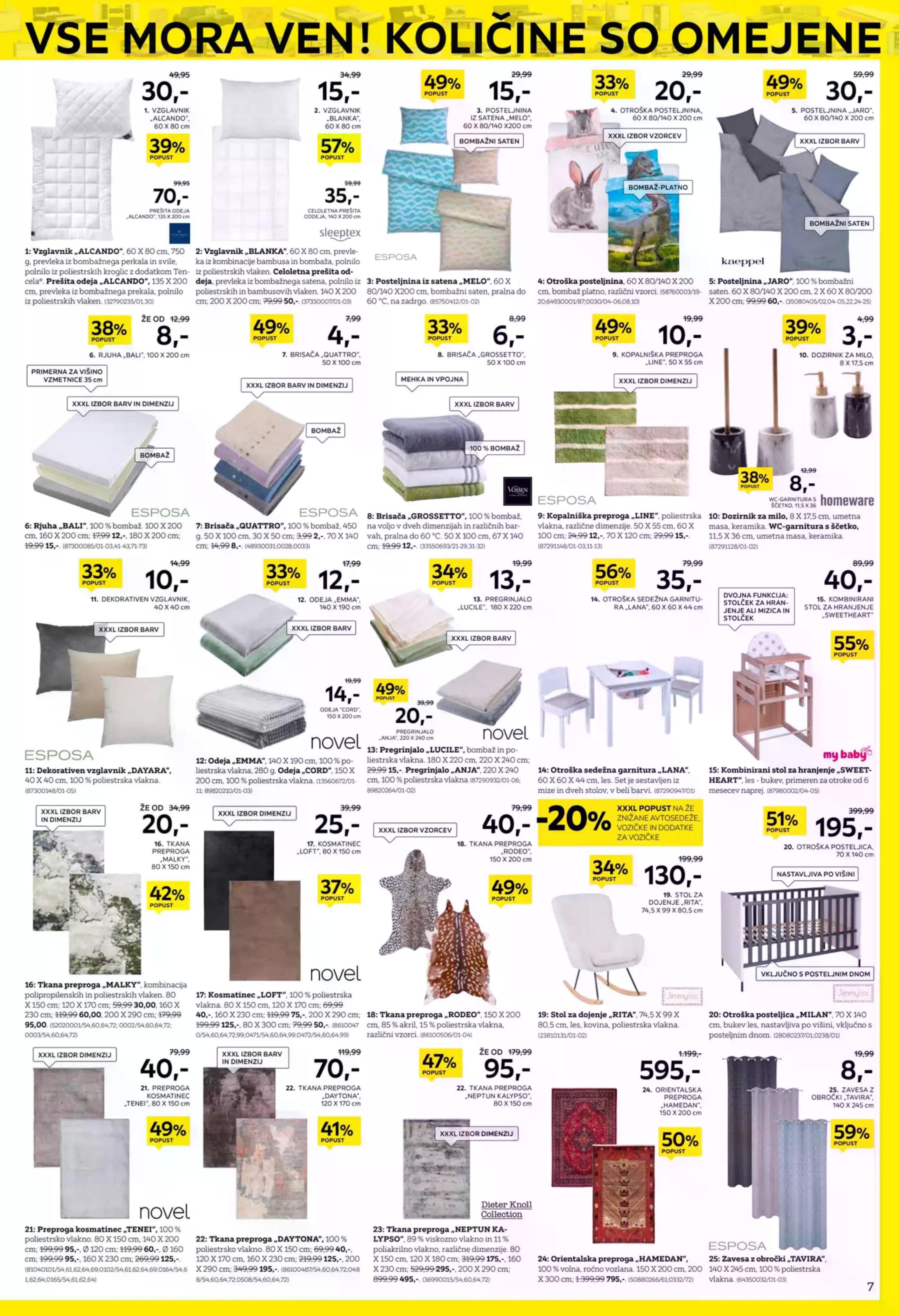 Stran 7. Lesnina kataloga - od 29.12. do 17.01.2026.