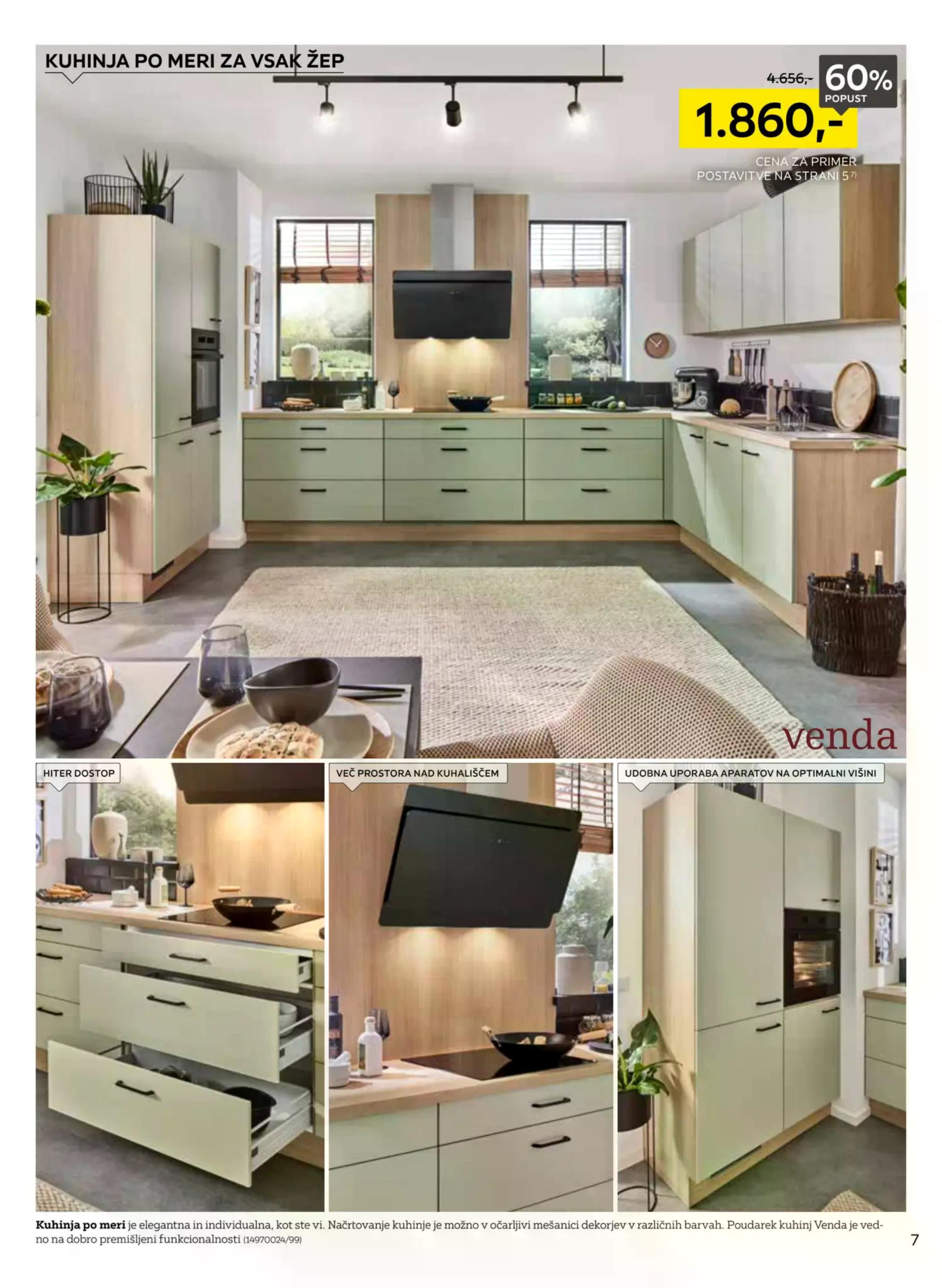 Stran 7. Lesnina kataloga - Kuhinje