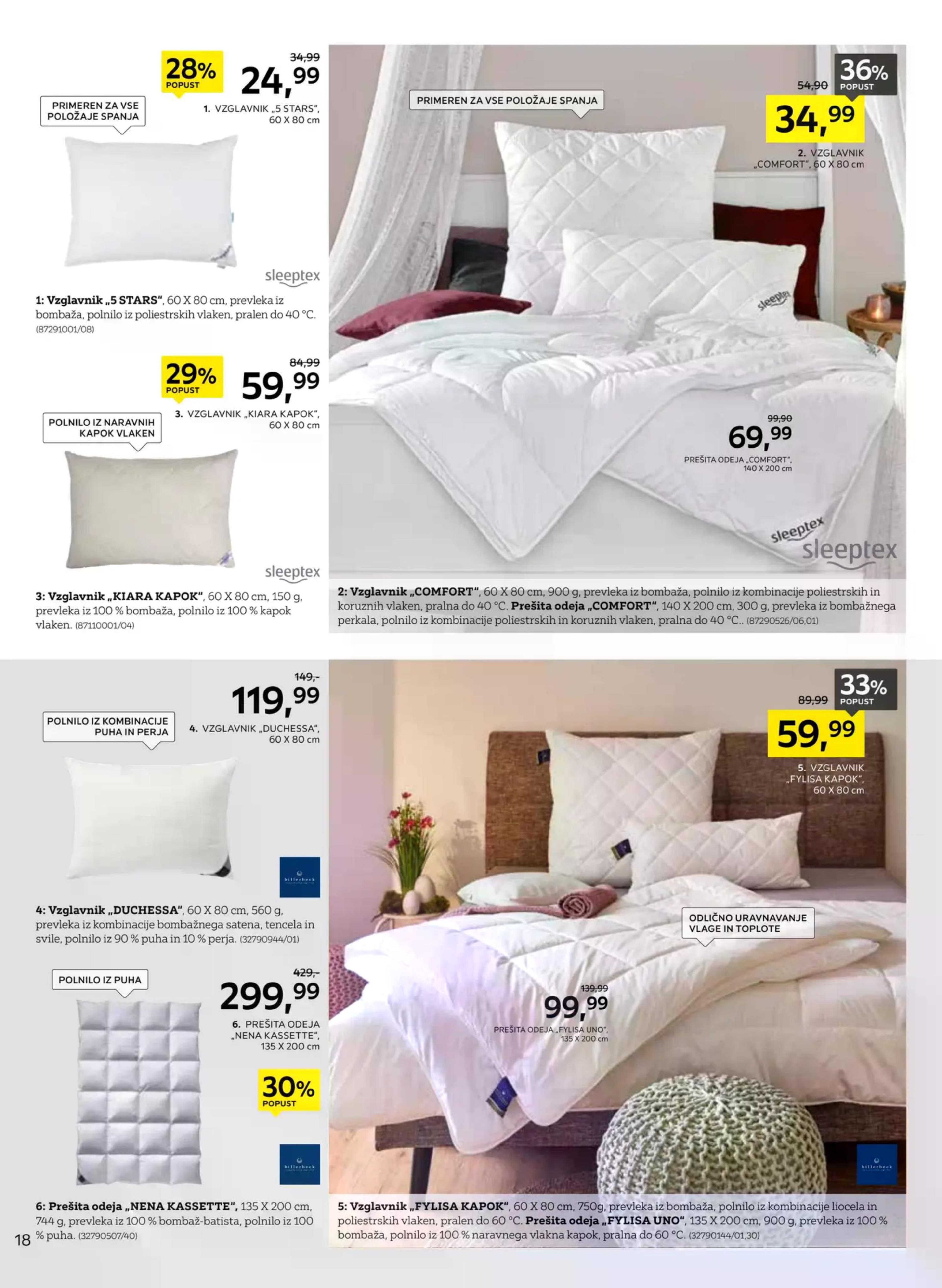 Stran 18. Lesnina kataloga - Najboljše razmerje med ceno in kakovostjo