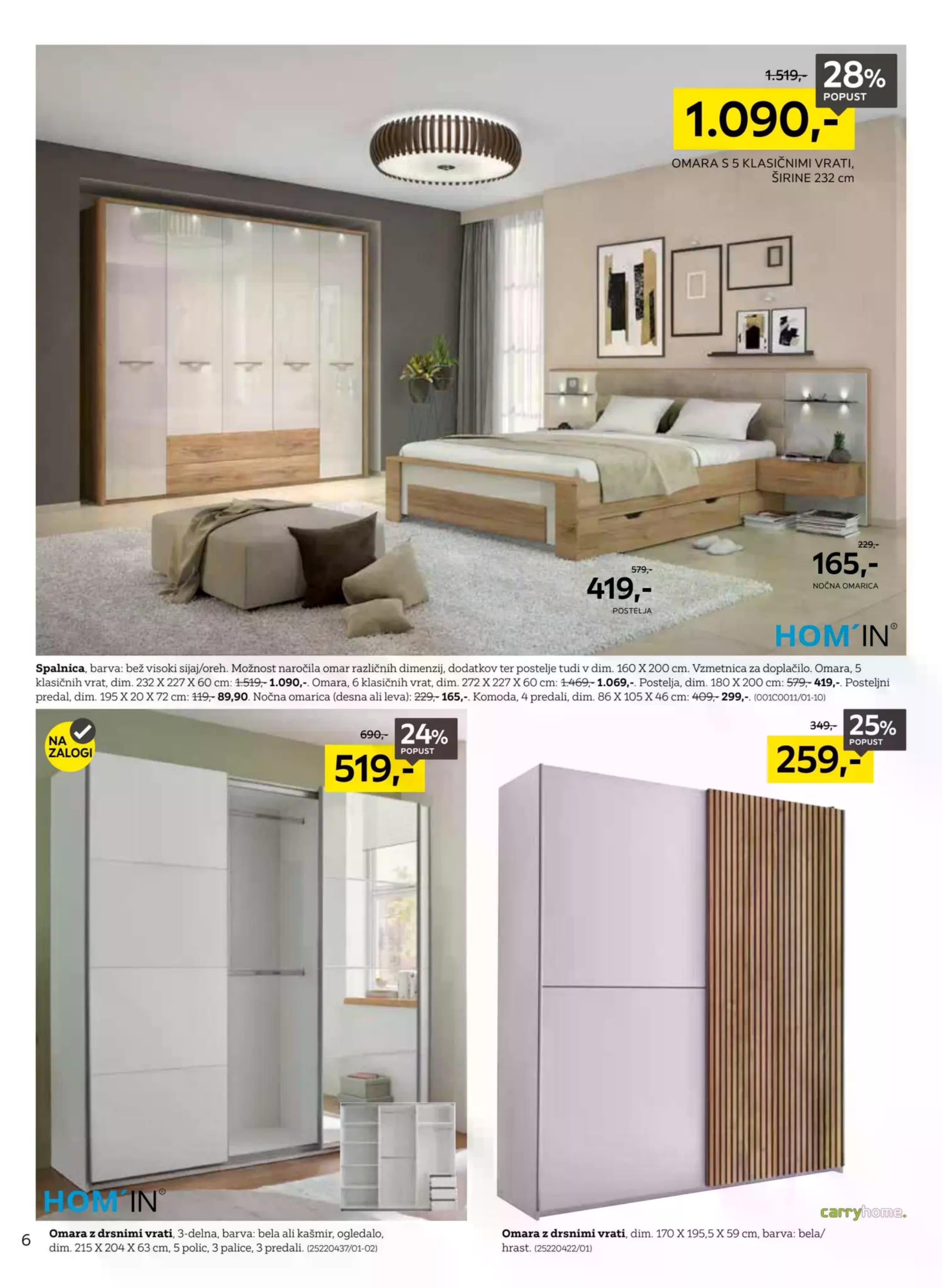 Stran 6. Lesnina kataloga - Najboljše razmerje med ceno in kakovostjo