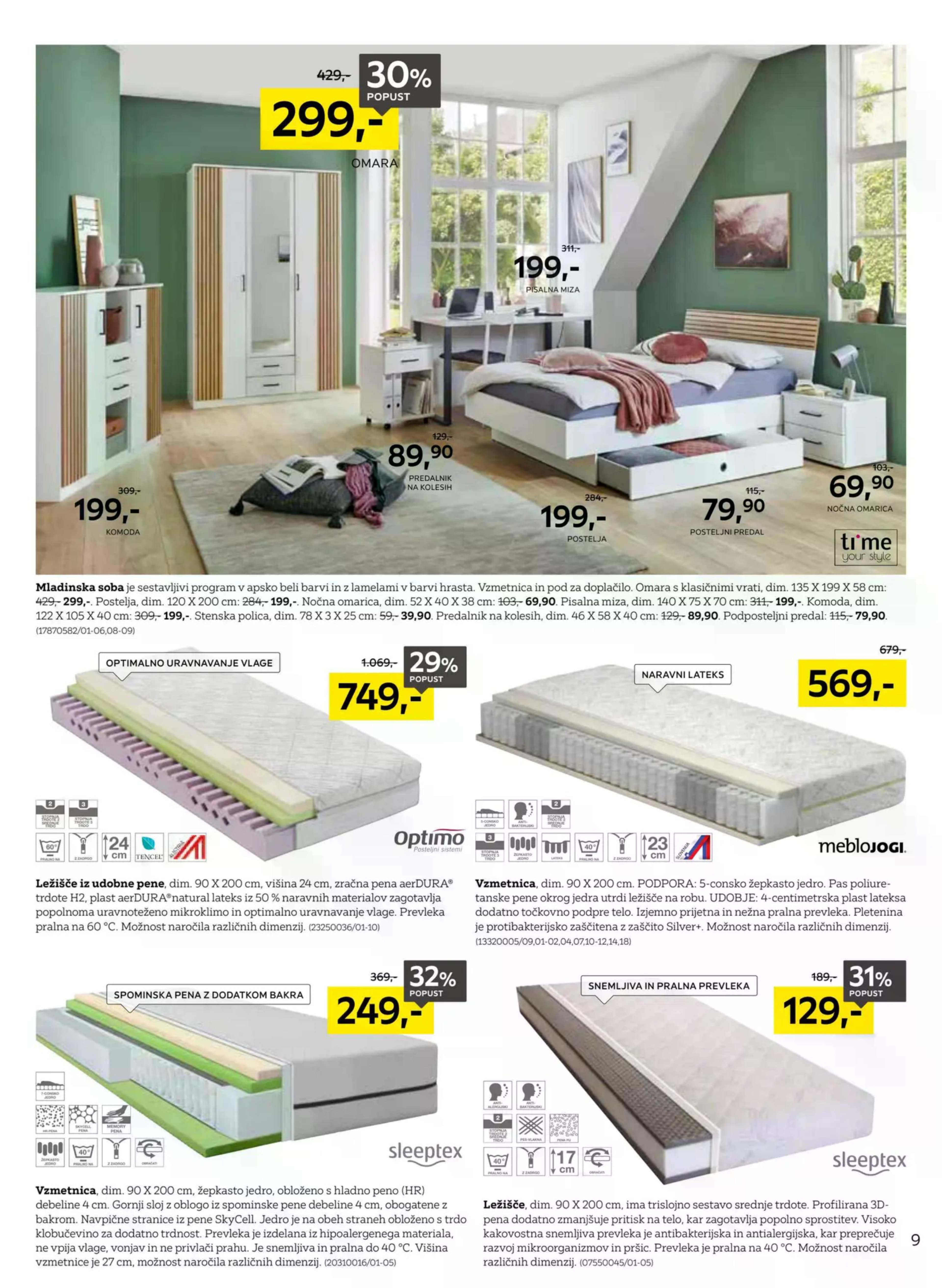 Stran 9. Lesnina kataloga - Najboljše razmerje med ceno in kakovostjo