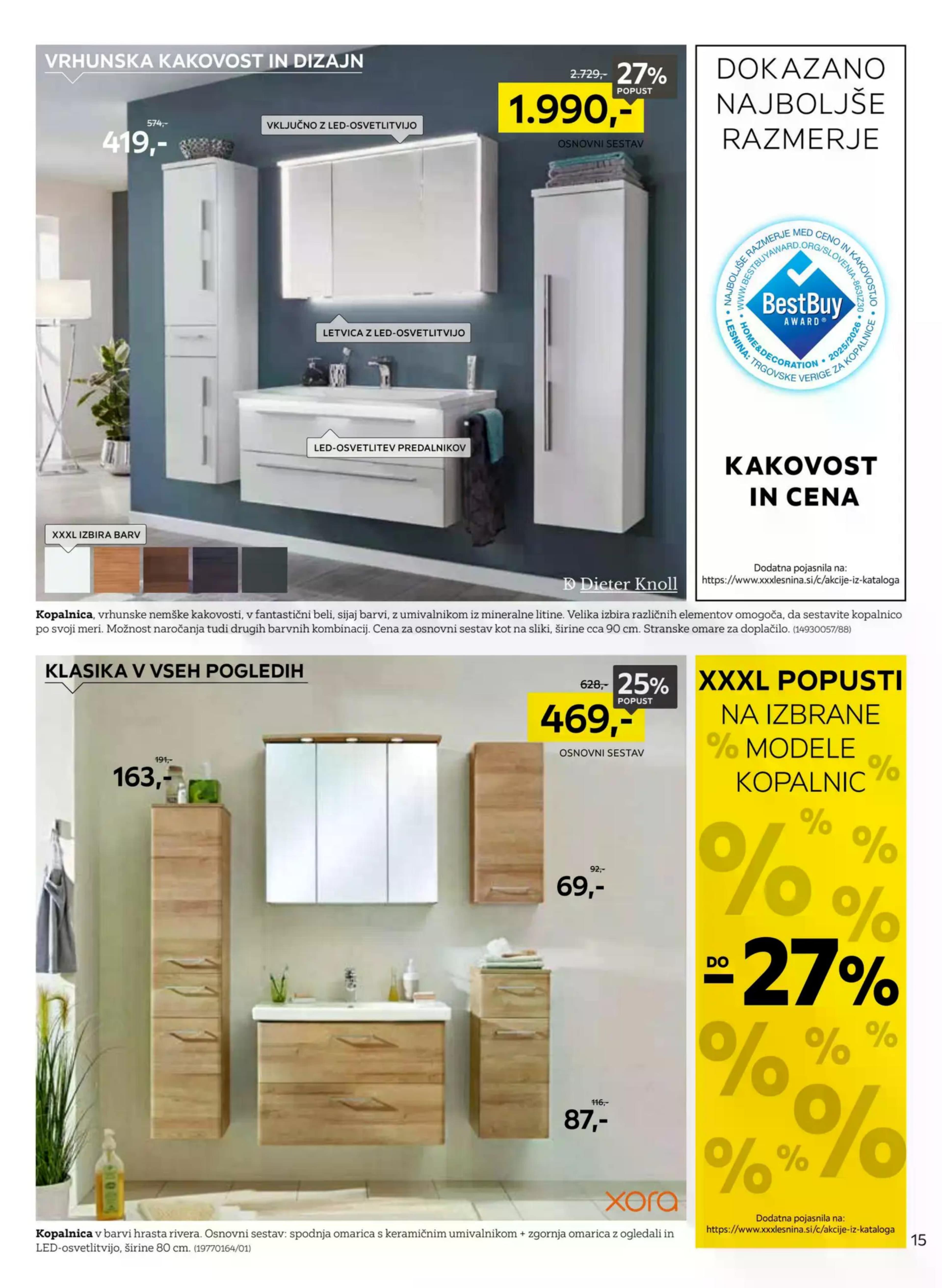 Stran 15. Lesnina kataloga - Novi trendi, ki spremenijo dom