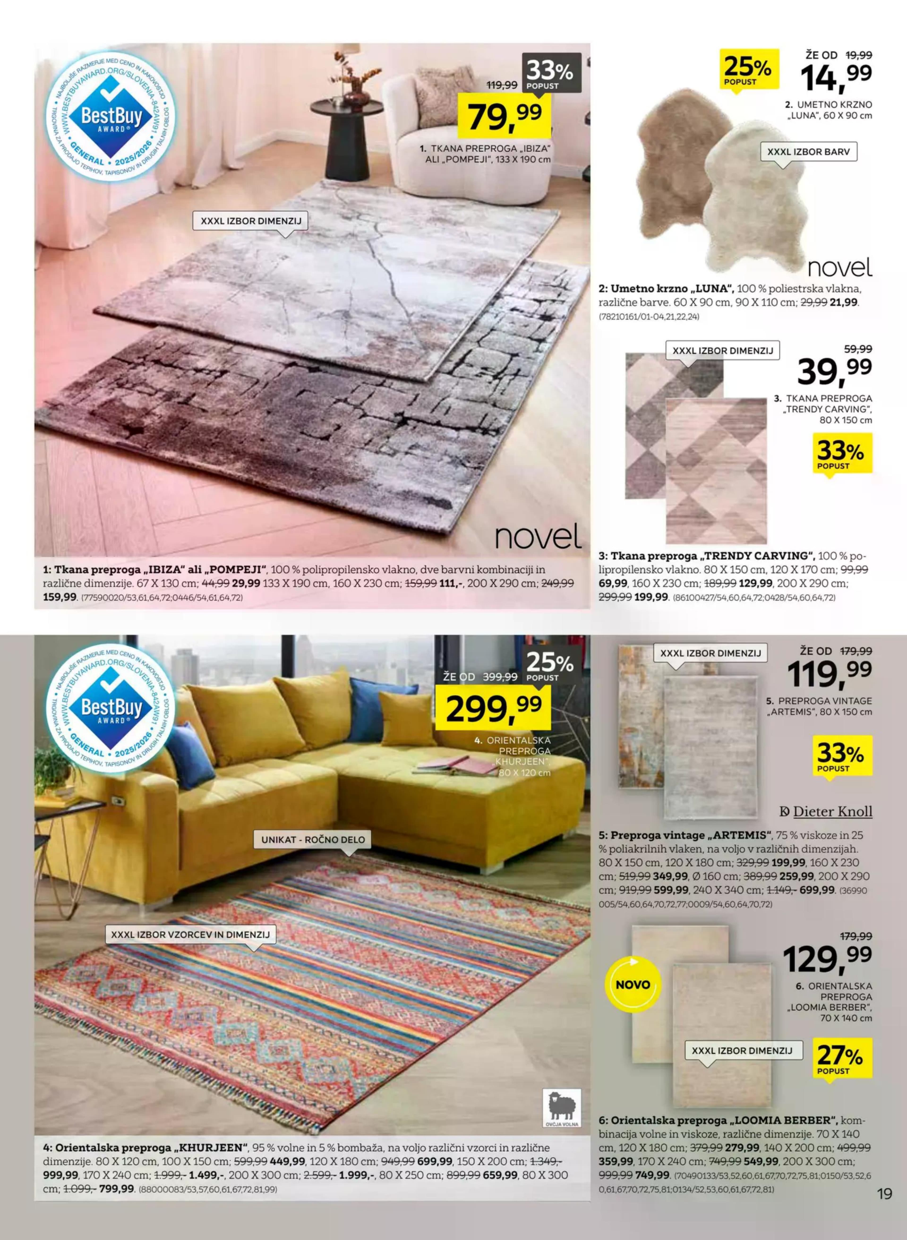 Stran 19. Lesnina kataloga - Novi trendi, ki spremenijo dom