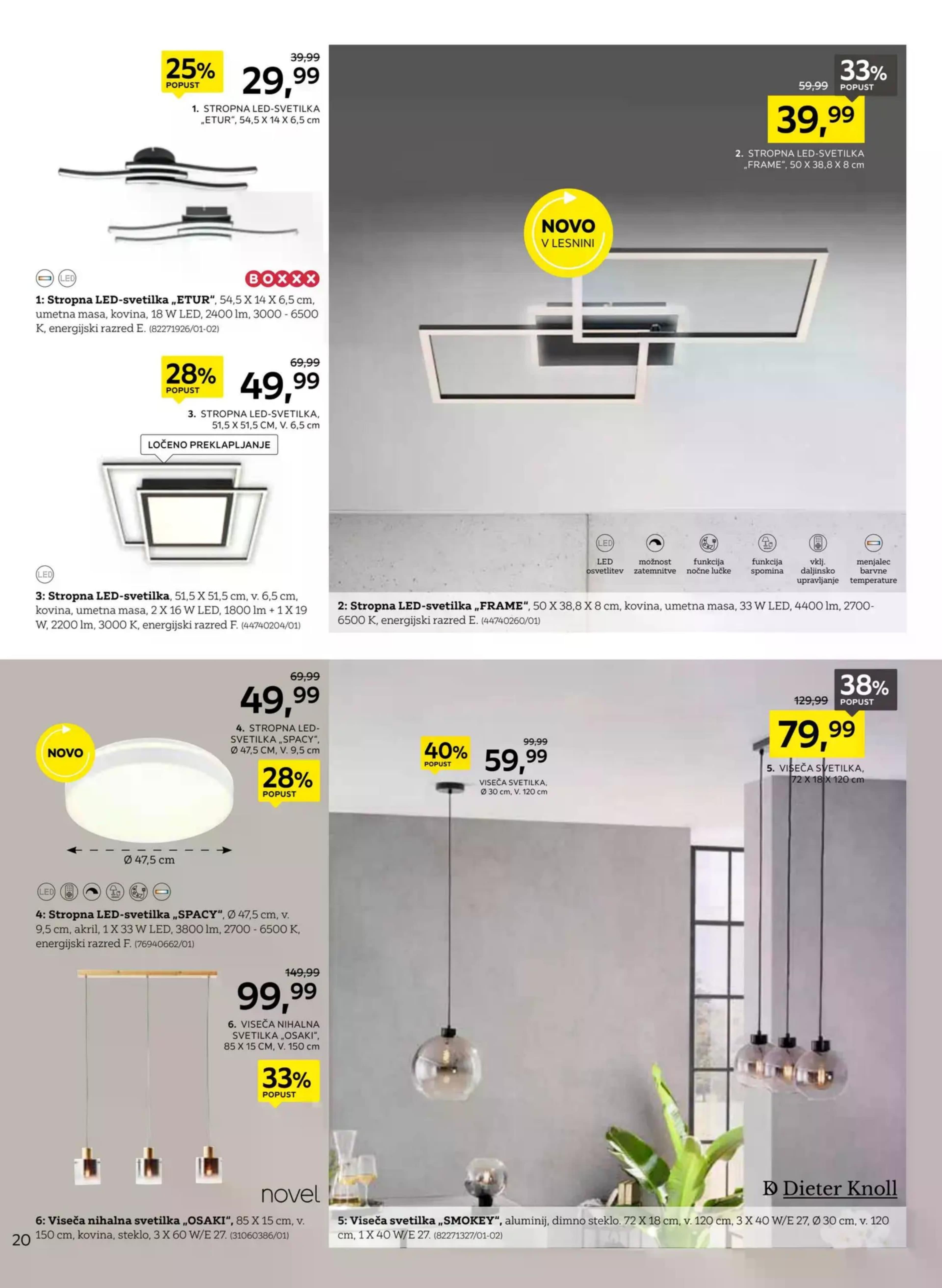 Stran 20. Lesnina kataloga - Novi trendi, ki spremenijo dom