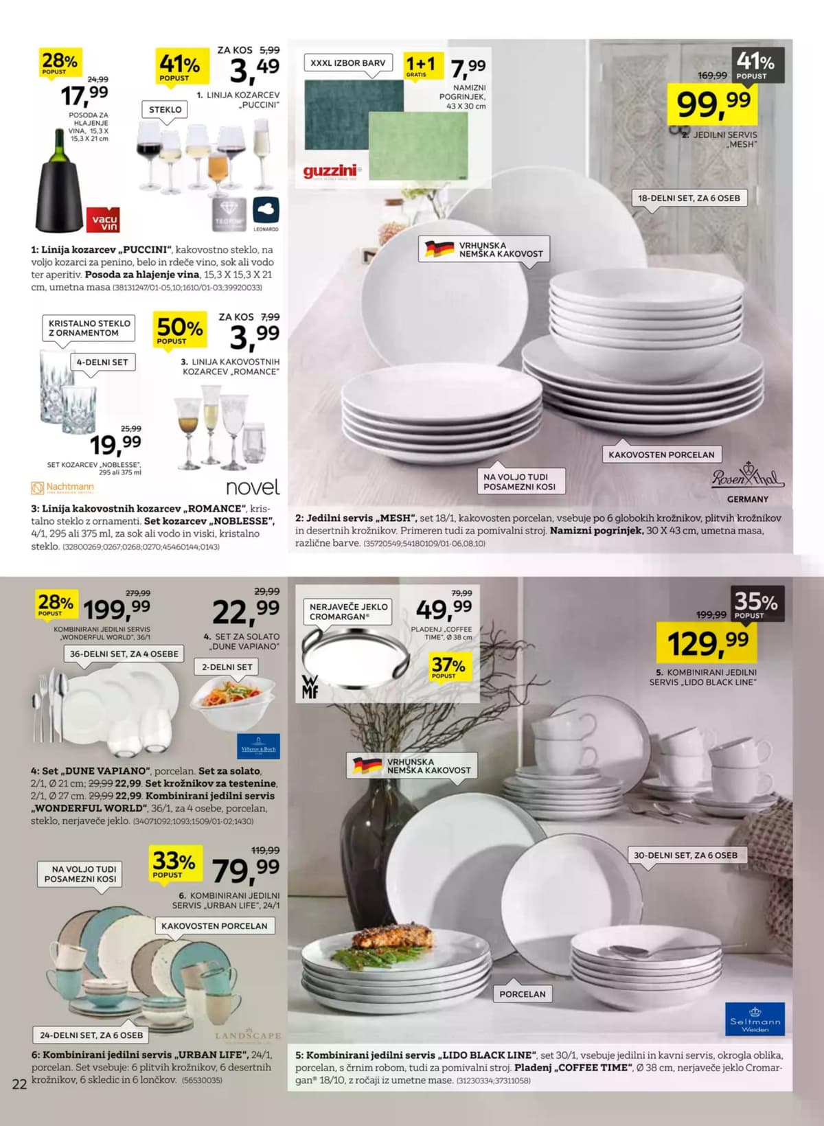 Stran 22. Lesnina kataloga - Novi trendi, ki spremenijo dom od 14.02.2026.