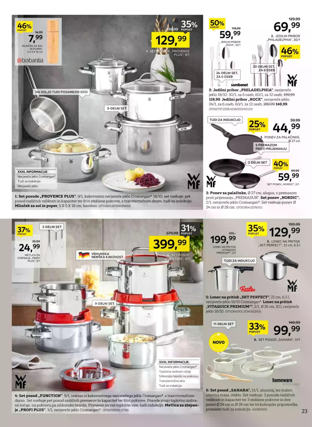 Stran 23. Lesnina kataloga - Novi trendi, ki spremenijo dom od 14.02.2026.