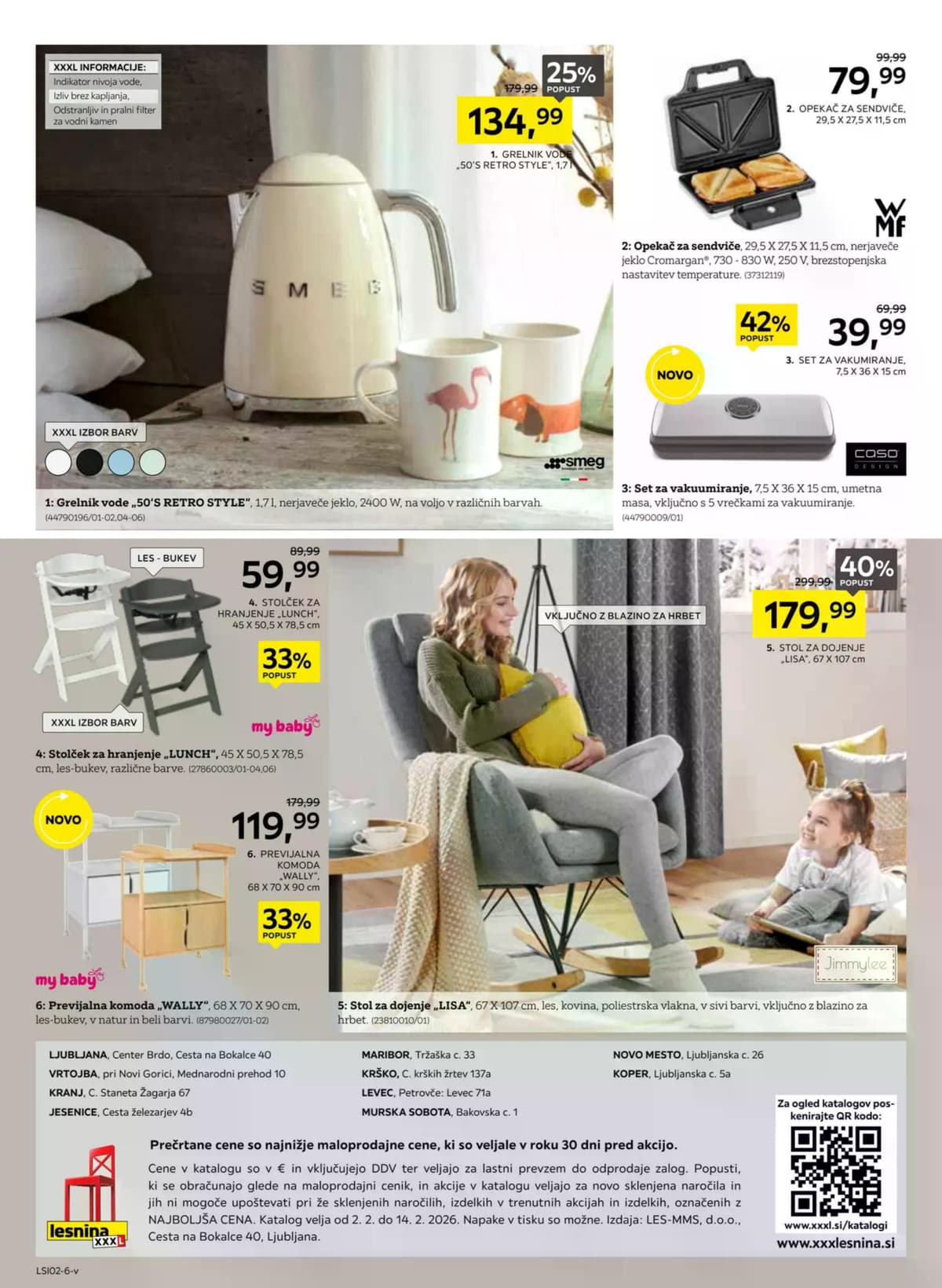 Stran 24. Lesnina kataloga - Novi trendi, ki spremenijo dom od 14.02.2026.