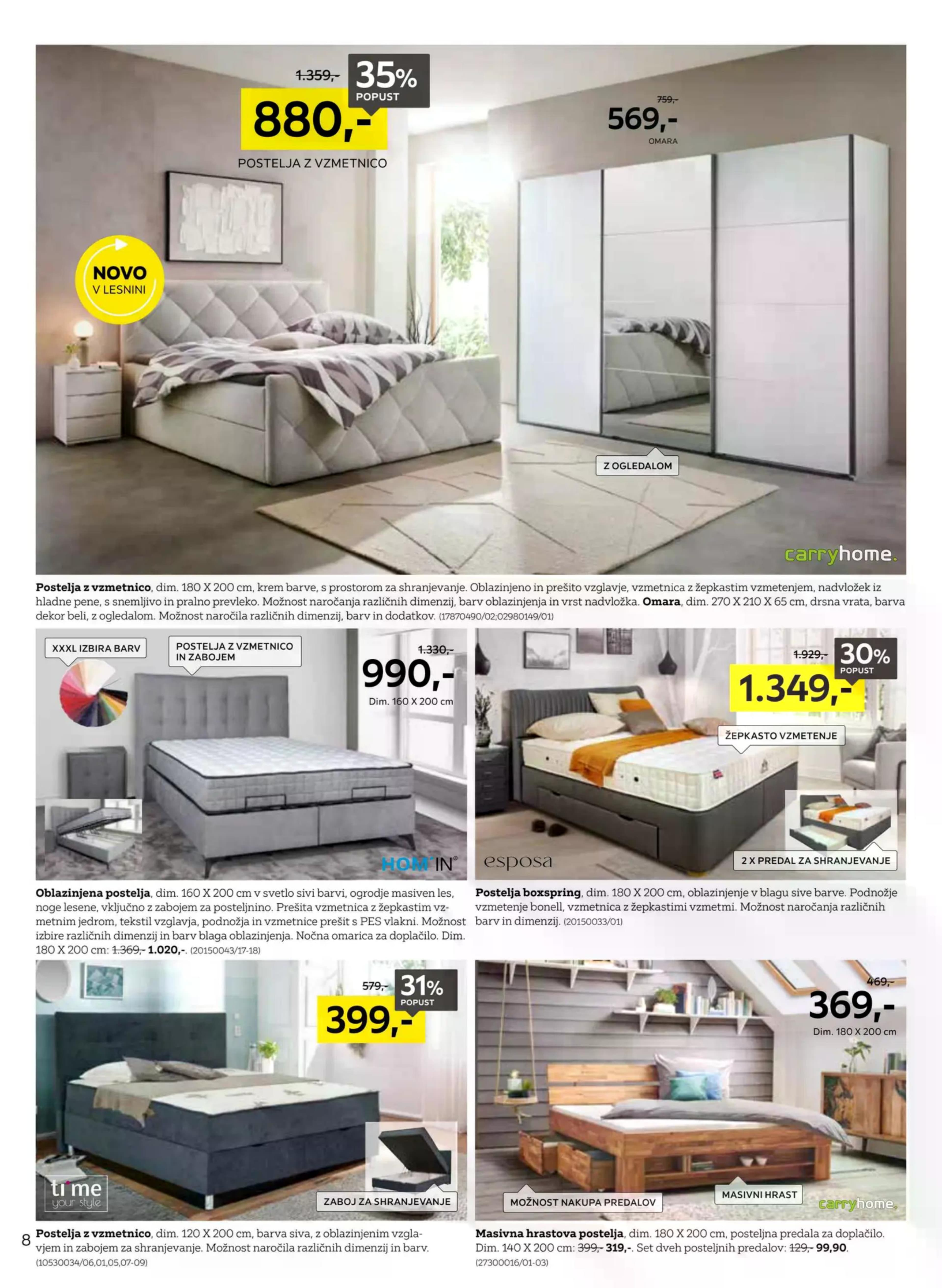 Stran 8. Lesnina kataloga - Novi trendi, ki spremenijo dom