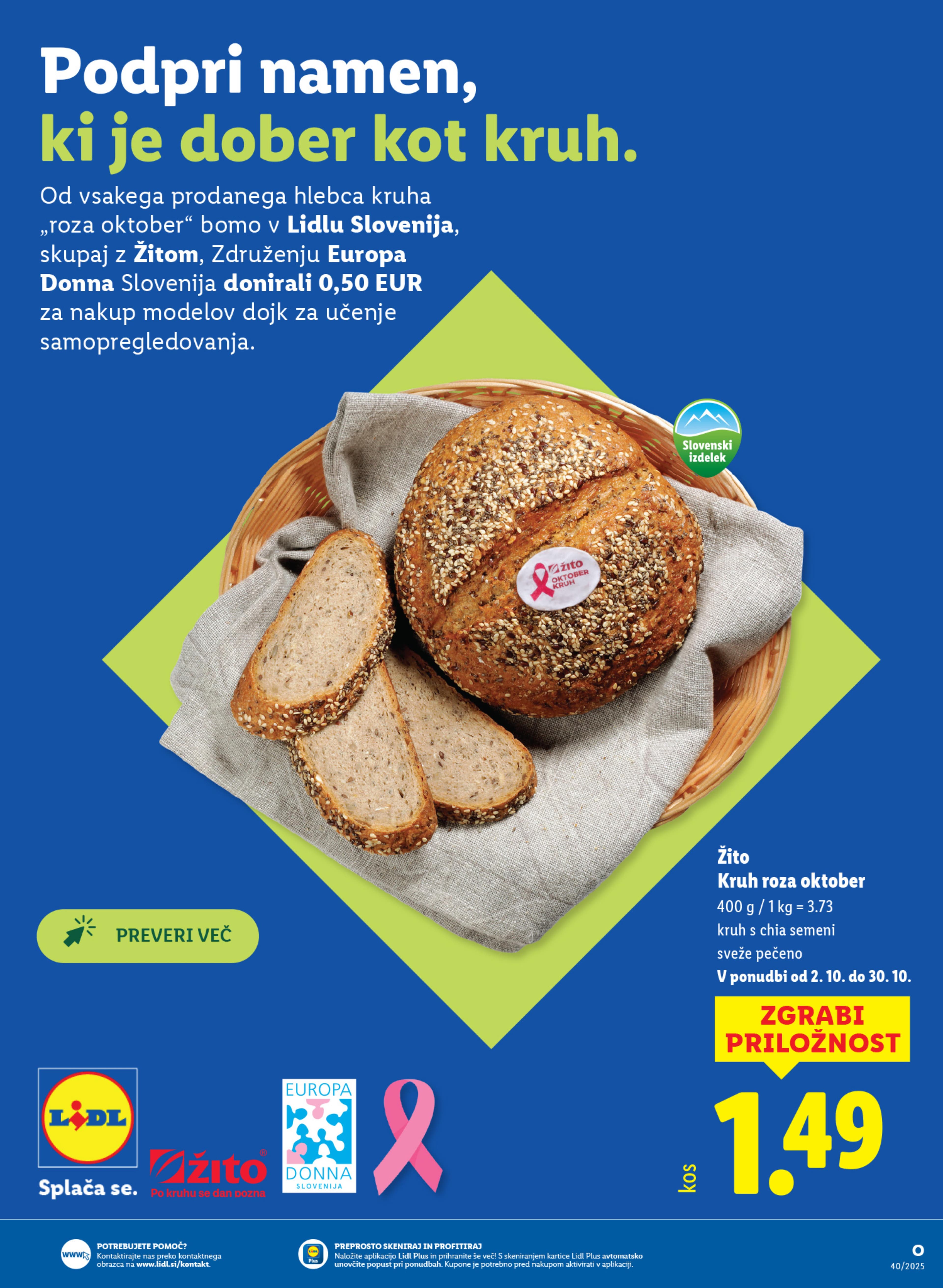Stran 11. Lidl kataloga - Akcije od 02.10. do 08.10.2025.