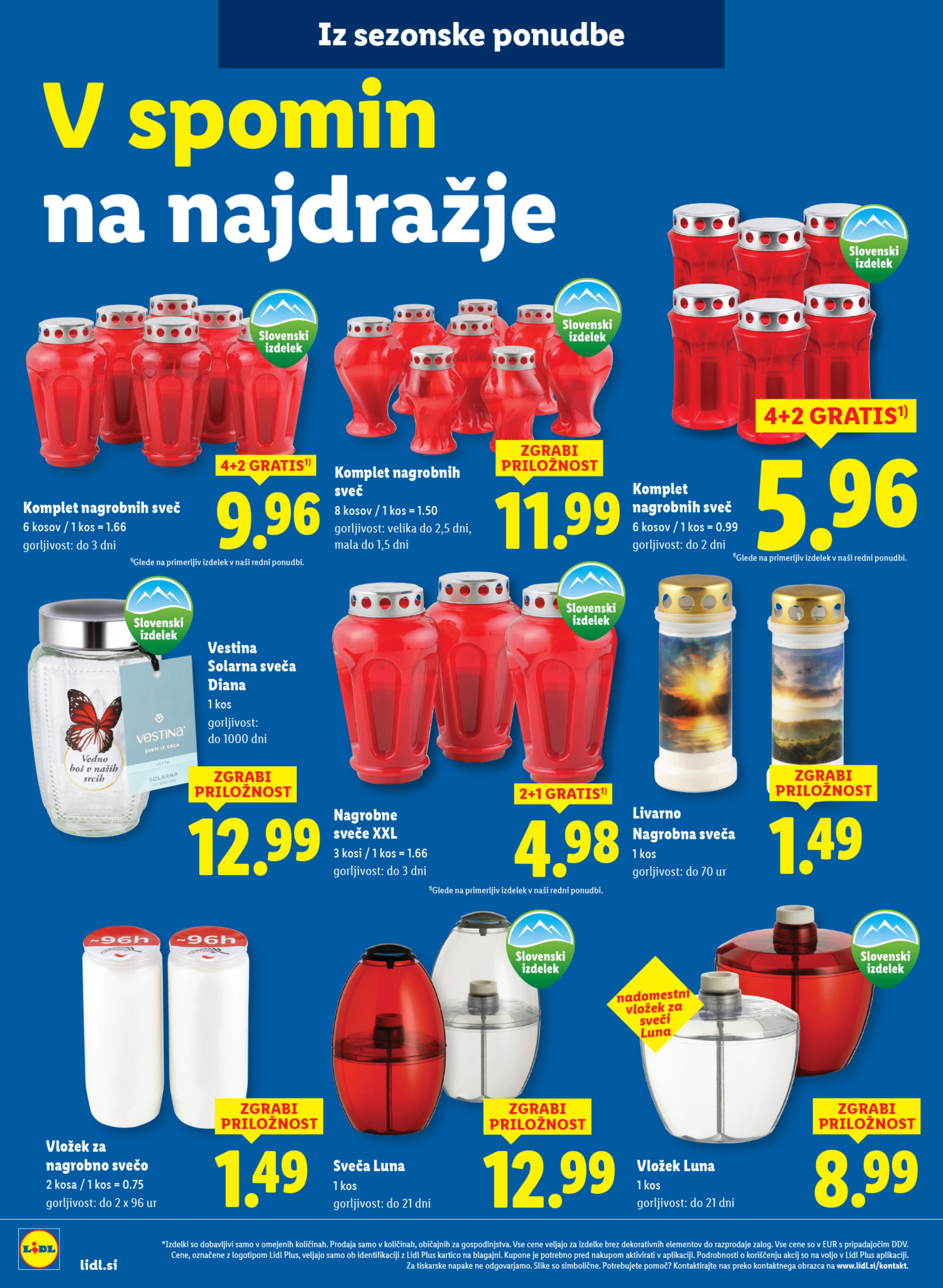 Stran 14. Lidl kataloga - Akcije od 16.10. do 22.10.2025.