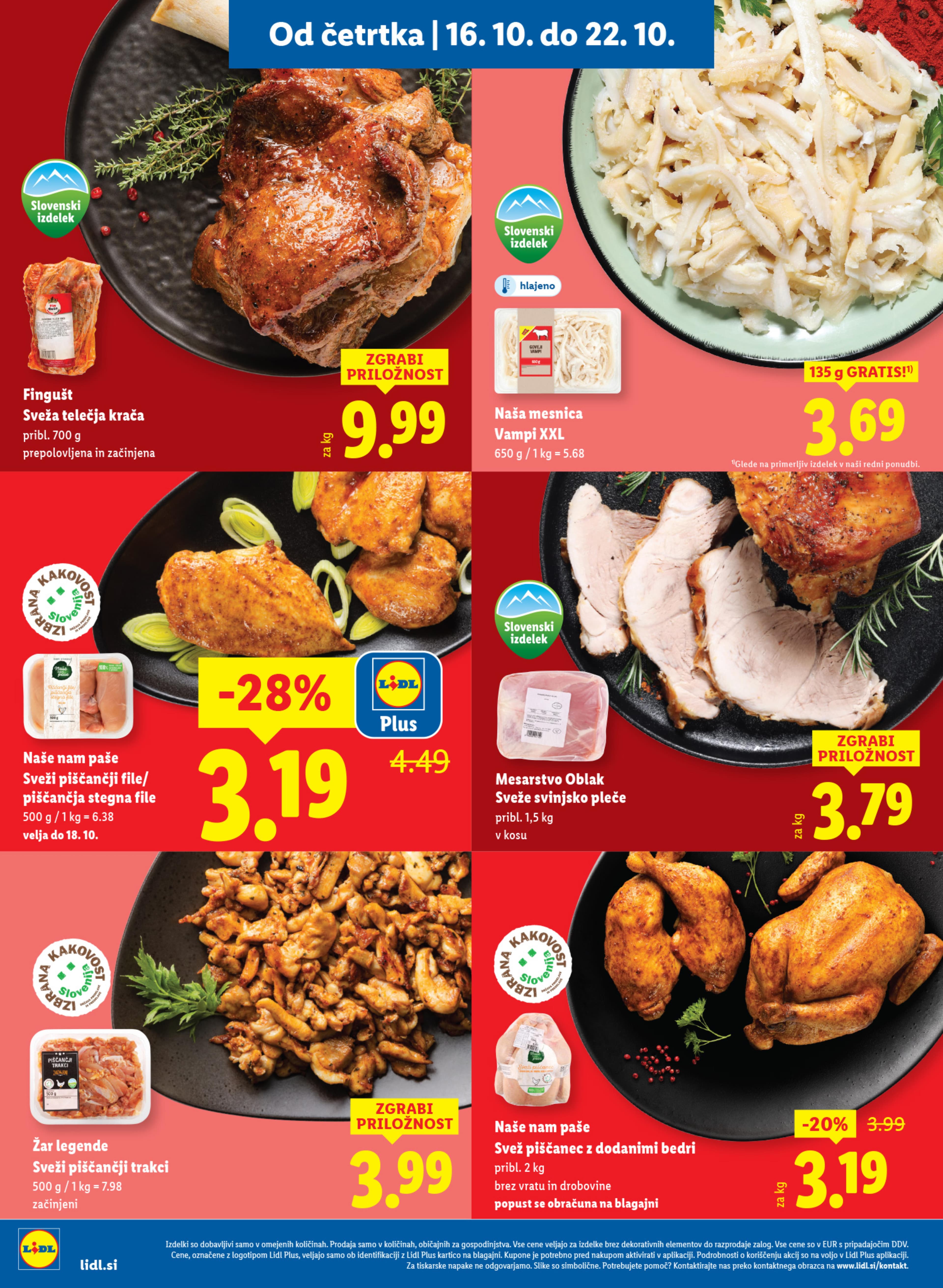 Stran 2. Lidl kataloga - Akcije od 16.10. do 22.10.2025.