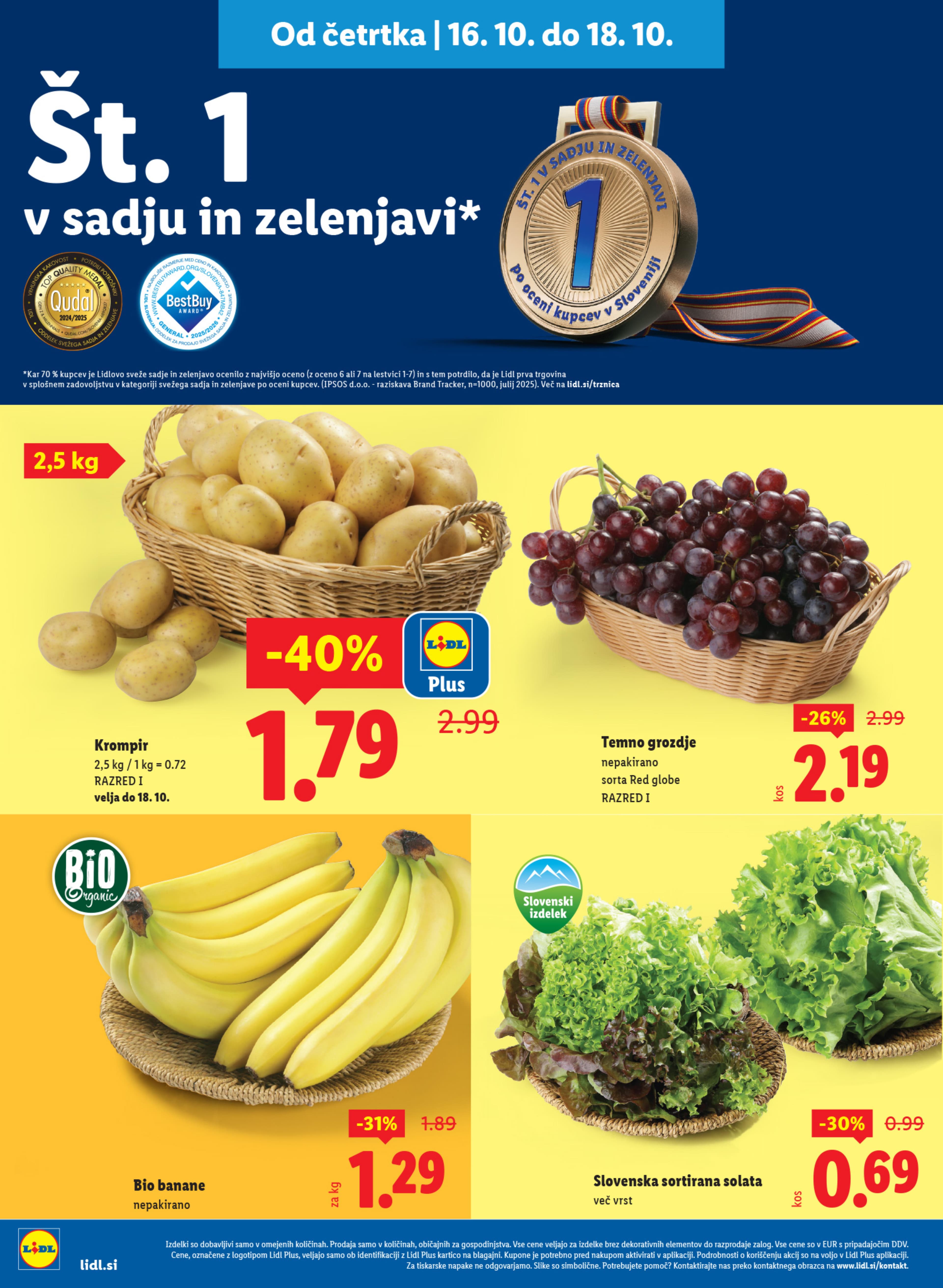 Stran 4. Lidl kataloga - Akcije od 16.10. do 22.10.2025.