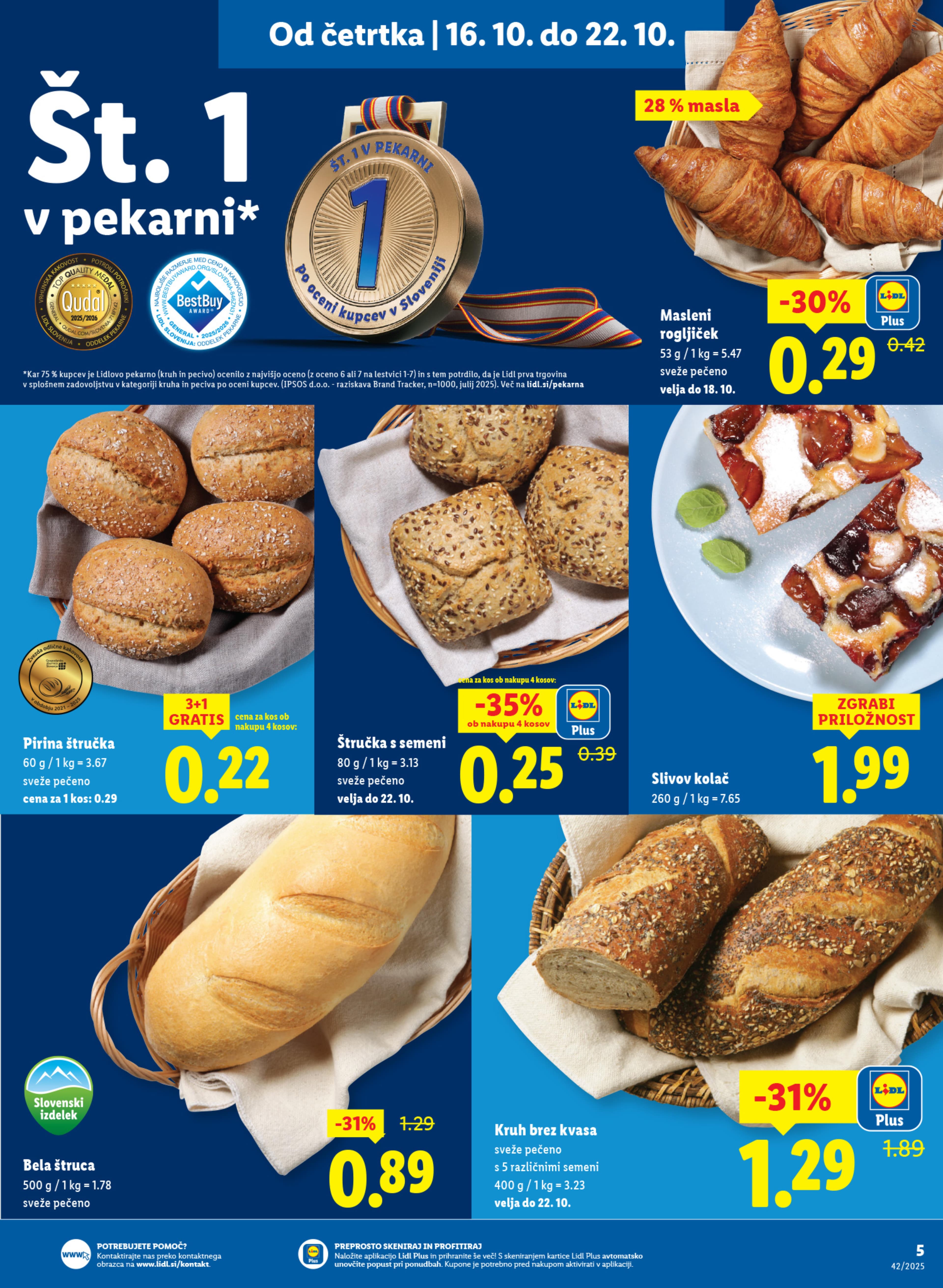 Stran 5. Lidl kataloga - Akcije od 16.10. do 22.10.2025.