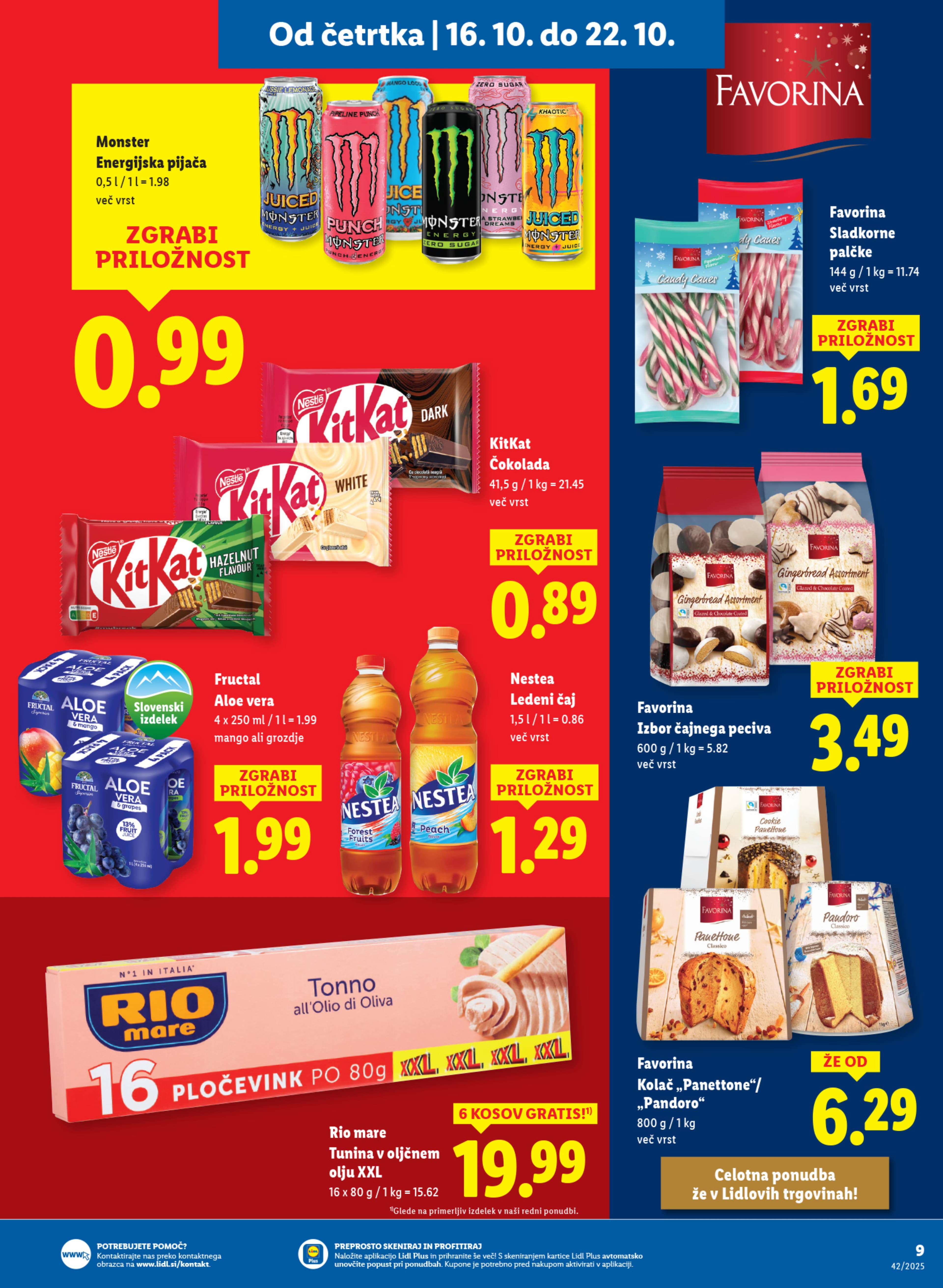 Stran 9. Lidl kataloga - Akcije od 16.10. do 22.10.2025.