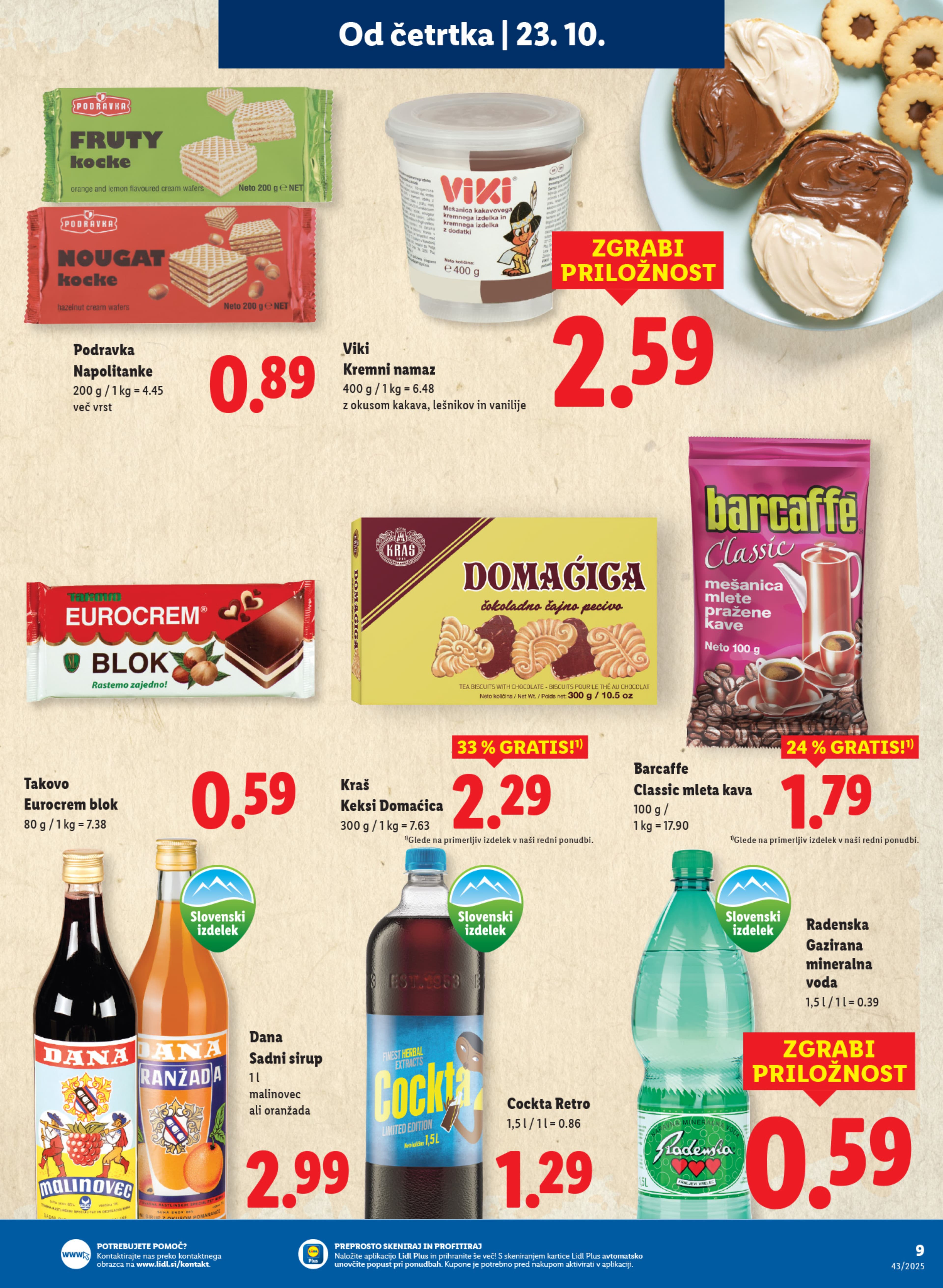 Stran 11. Lidl kataloga - Akcije od 23.10. do 29.10.2025.