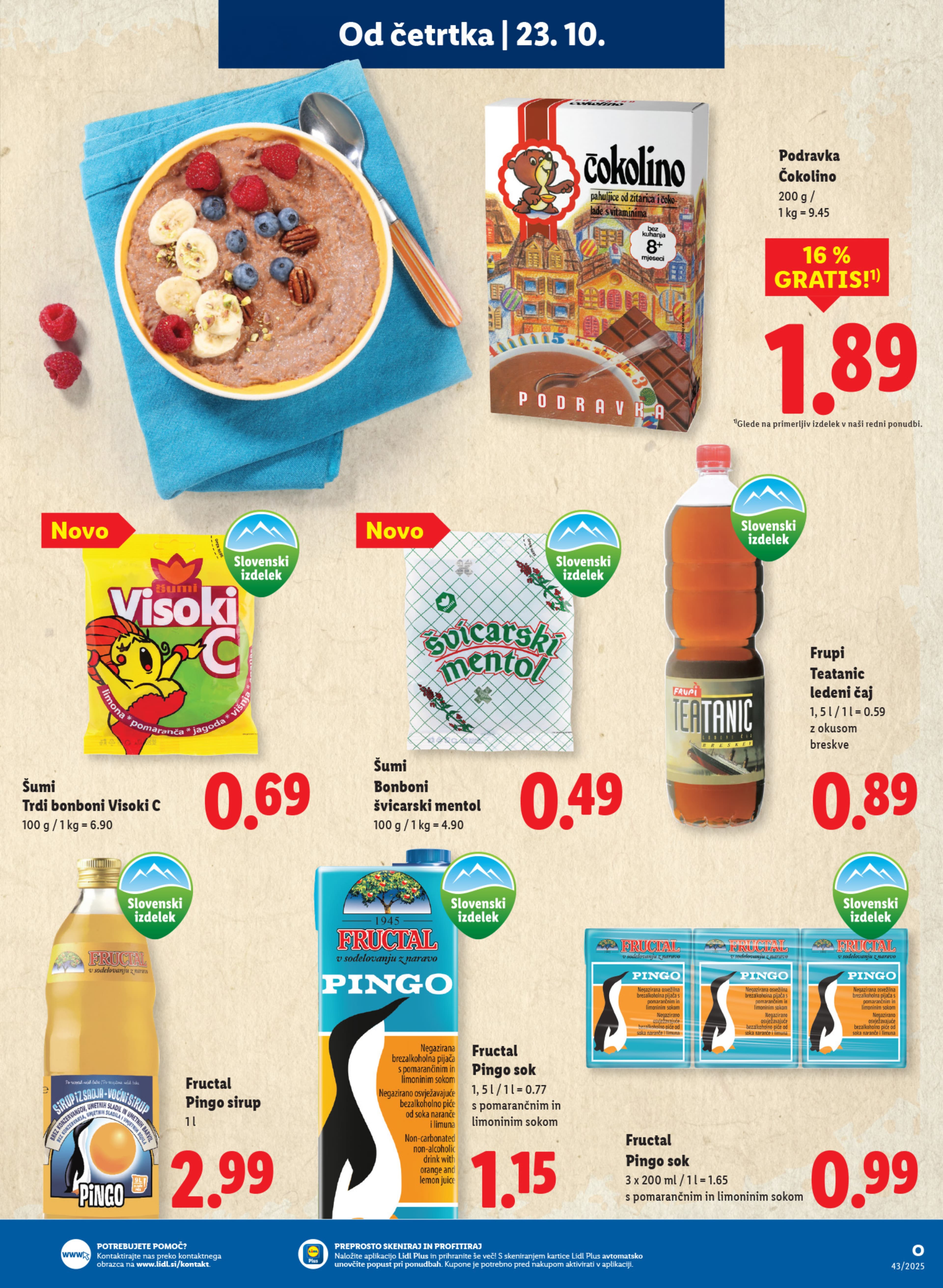 Stran 13. Lidl kataloga - Akcije od 23.10. do 29.10.2025.