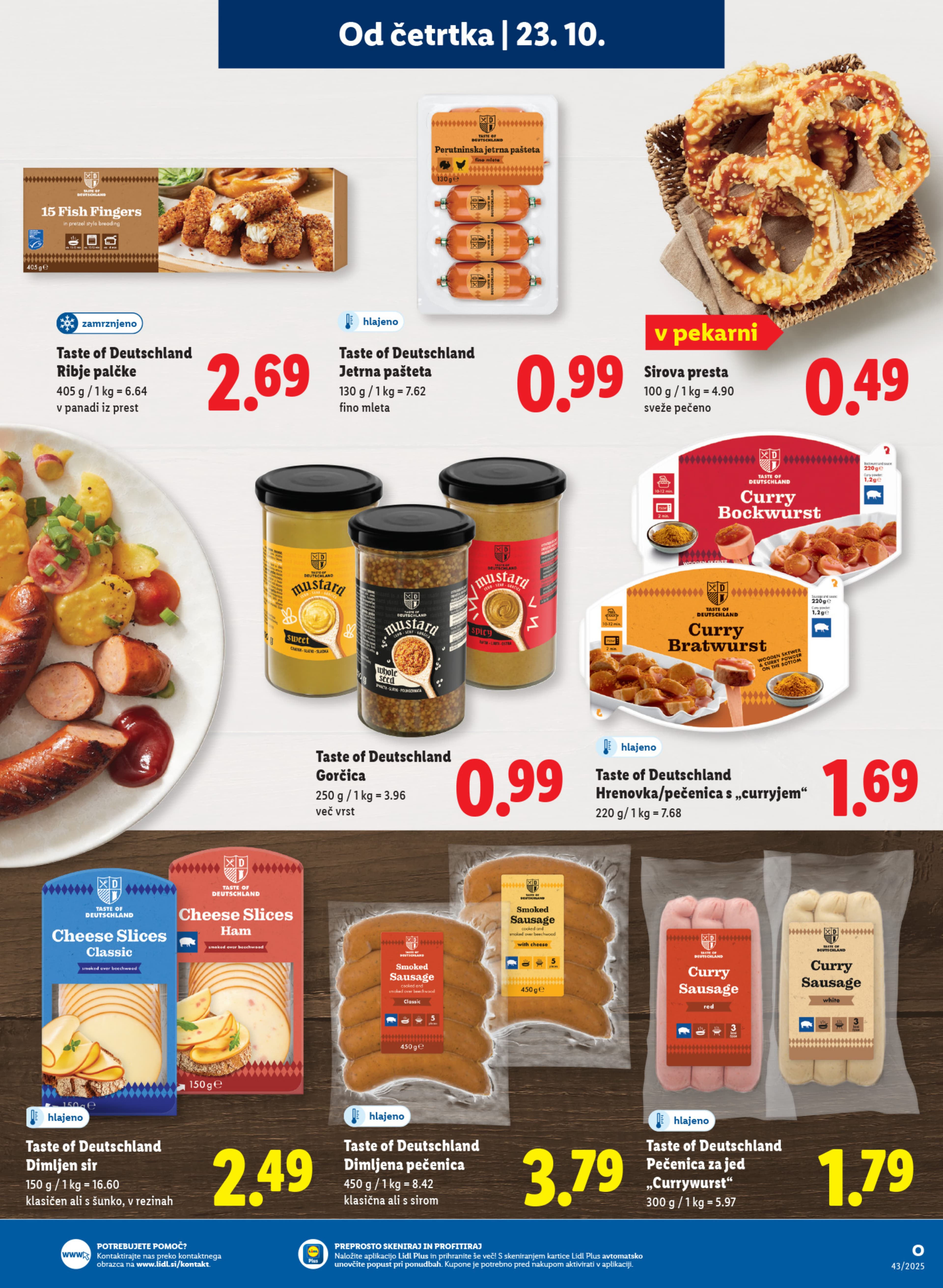 Stran 23. Lidl kataloga - Akcije od 23.10. do 29.10.2025.