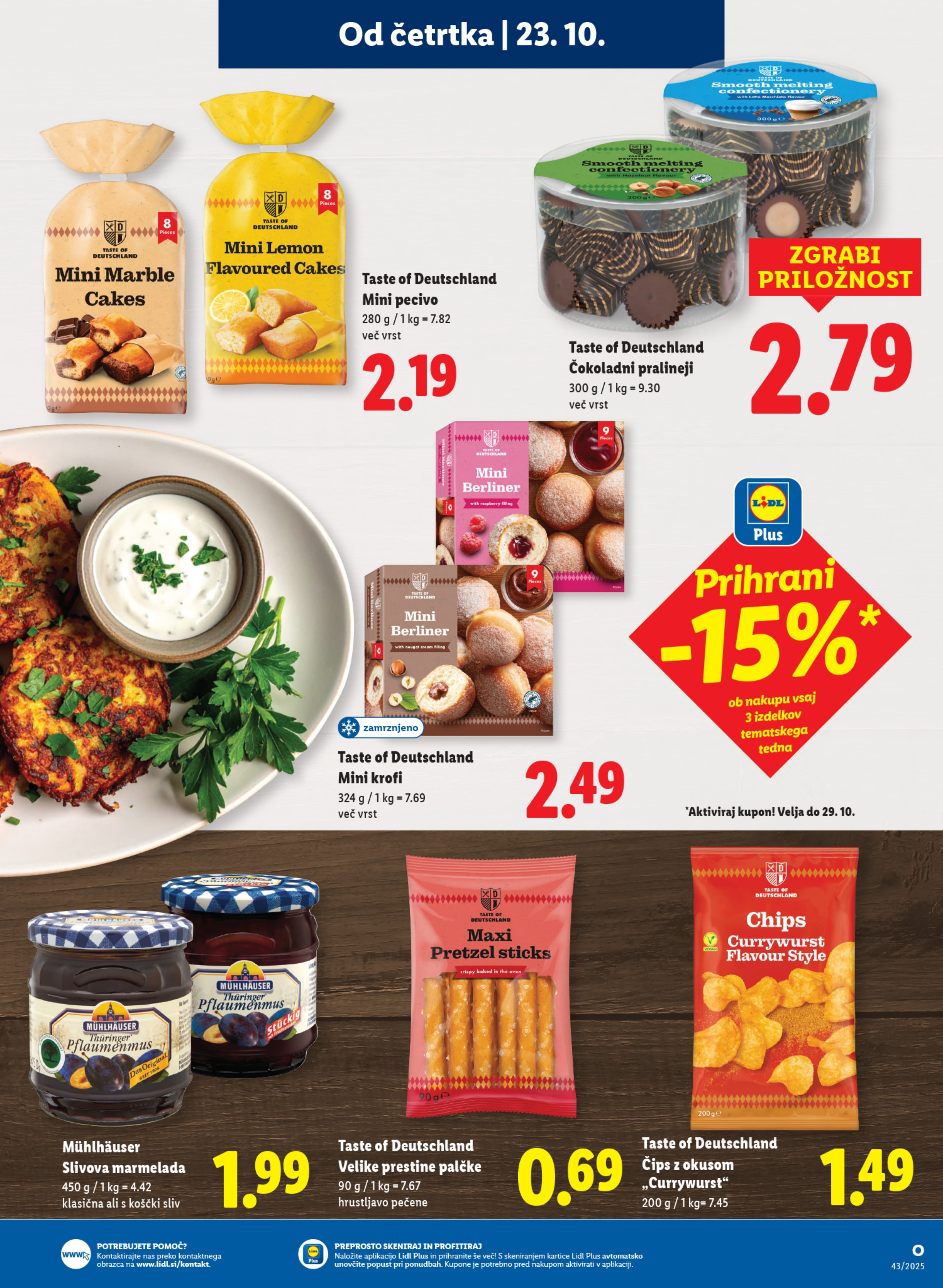 Stran 25. Lidl kataloga - Akcije od 23.10. do 29.10.2025.