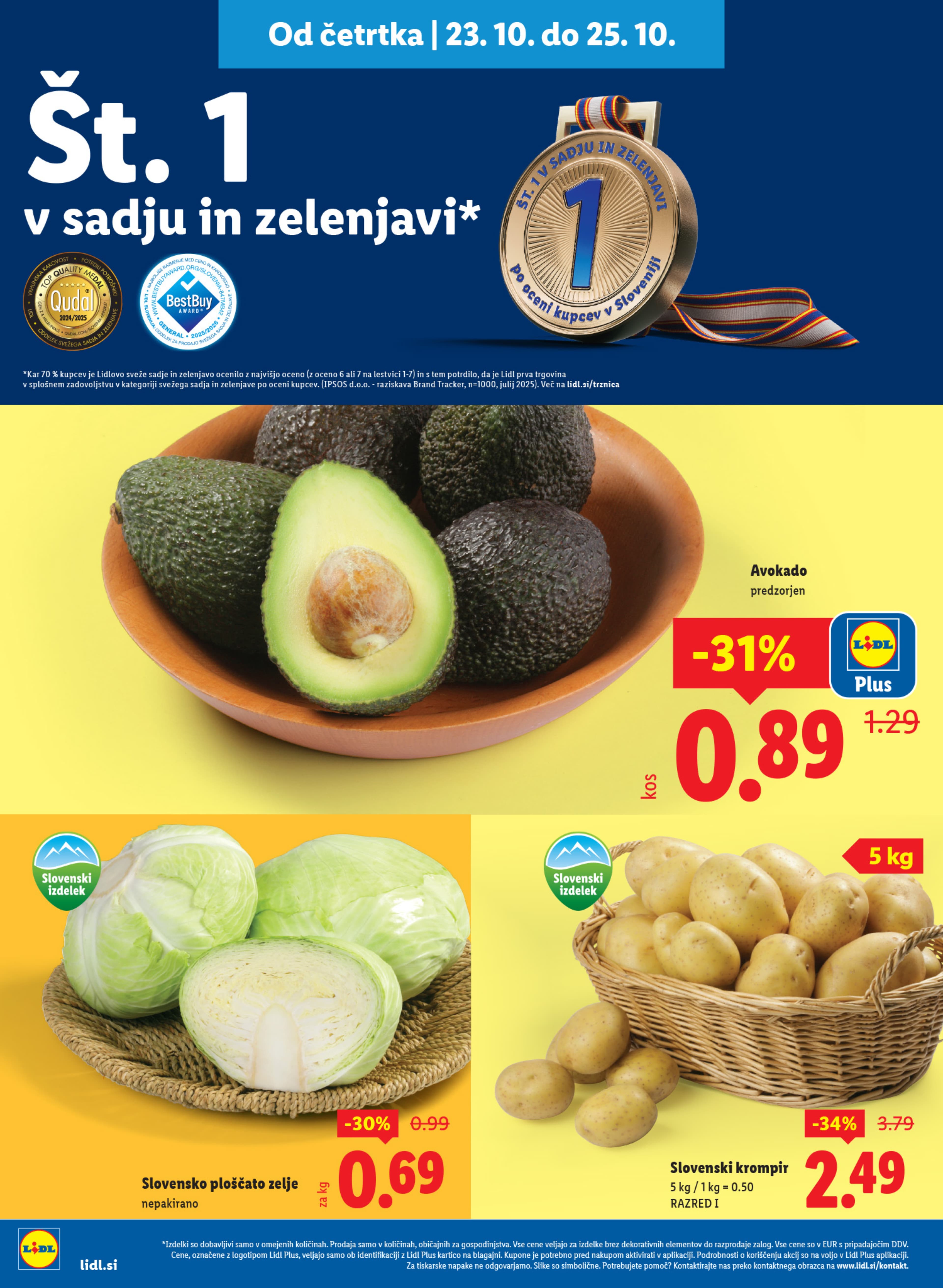Stran 4. Lidl kataloga - Akcije od 23.10. do 29.10.2025.