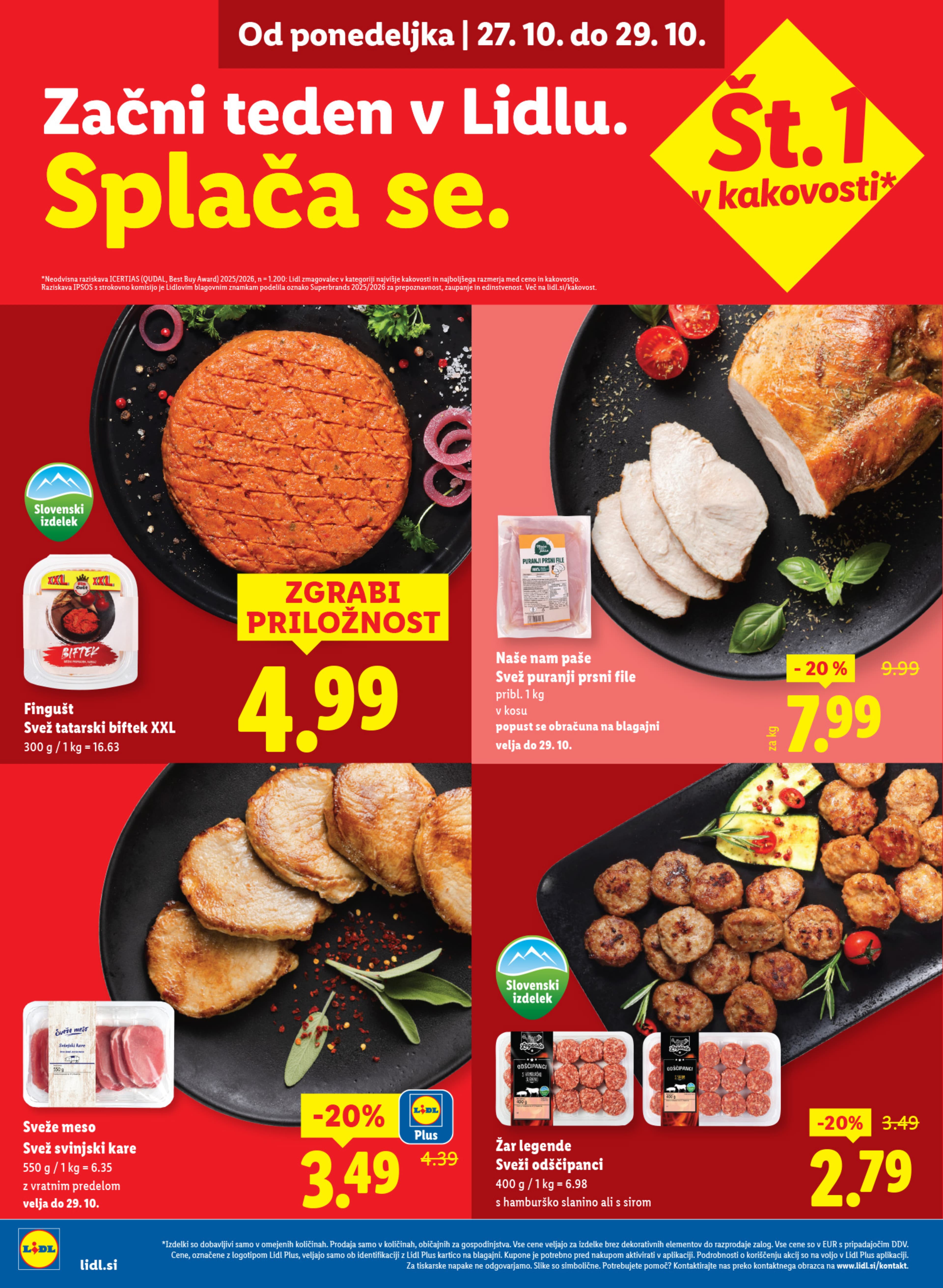 Stran 42. Lidl kataloga - Akcije od 23.10. do 29.10.2025.