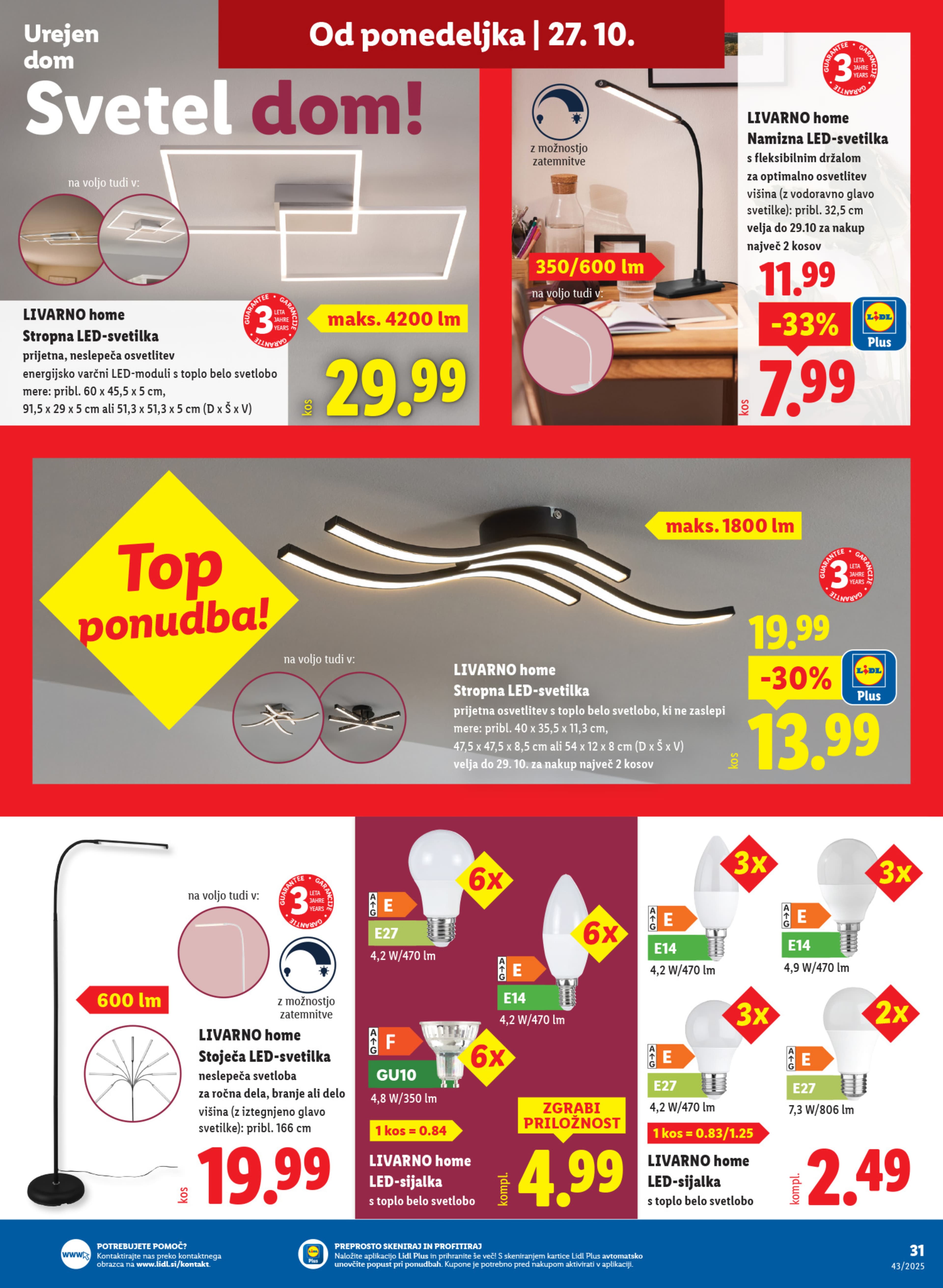 Stran 65. Lidl kataloga - Akcije od 23.10. do 29.10.2025.