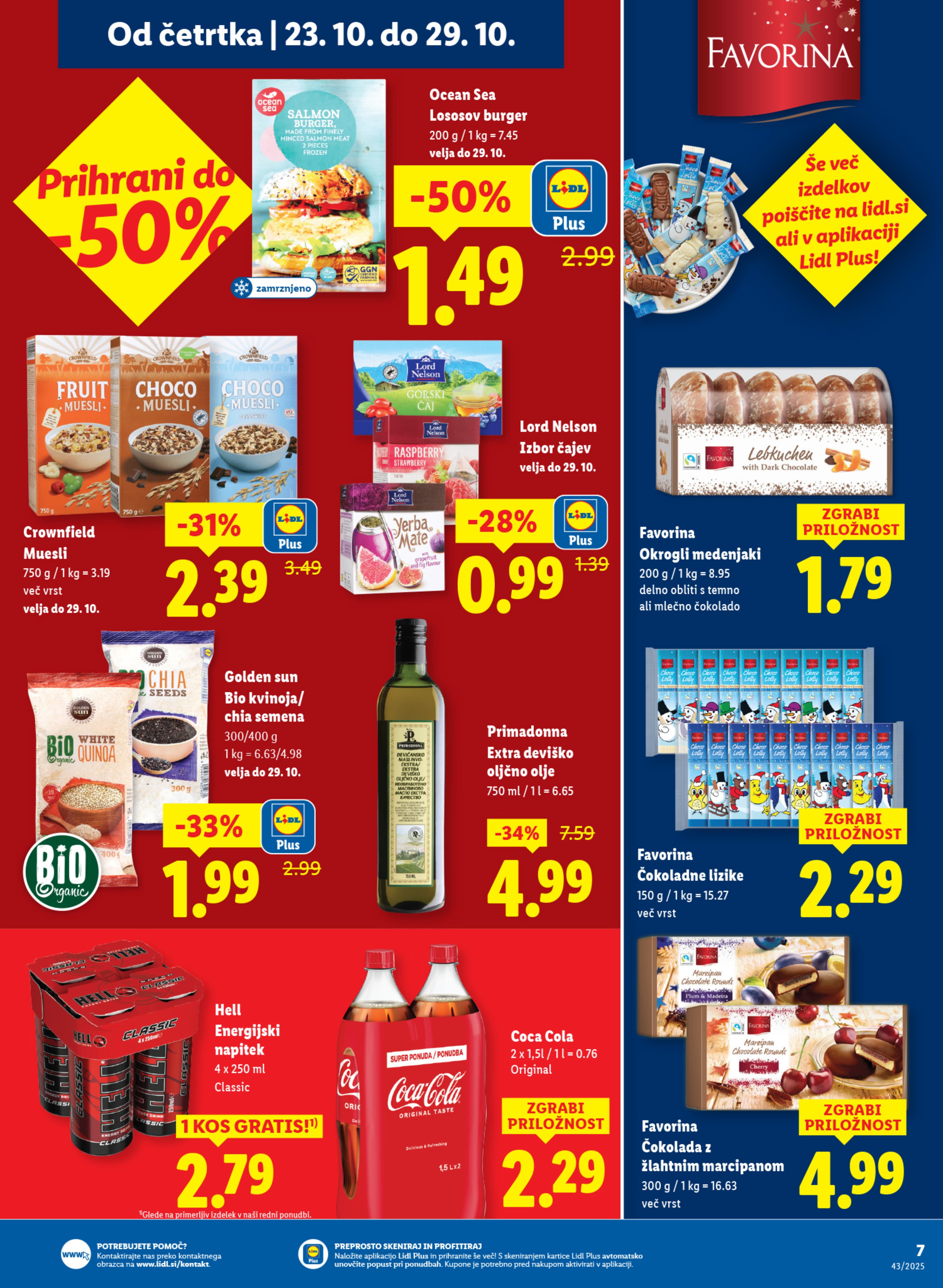 Stran 7. Lidl kataloga - Akcije od 23.10. do 29.10.2025.