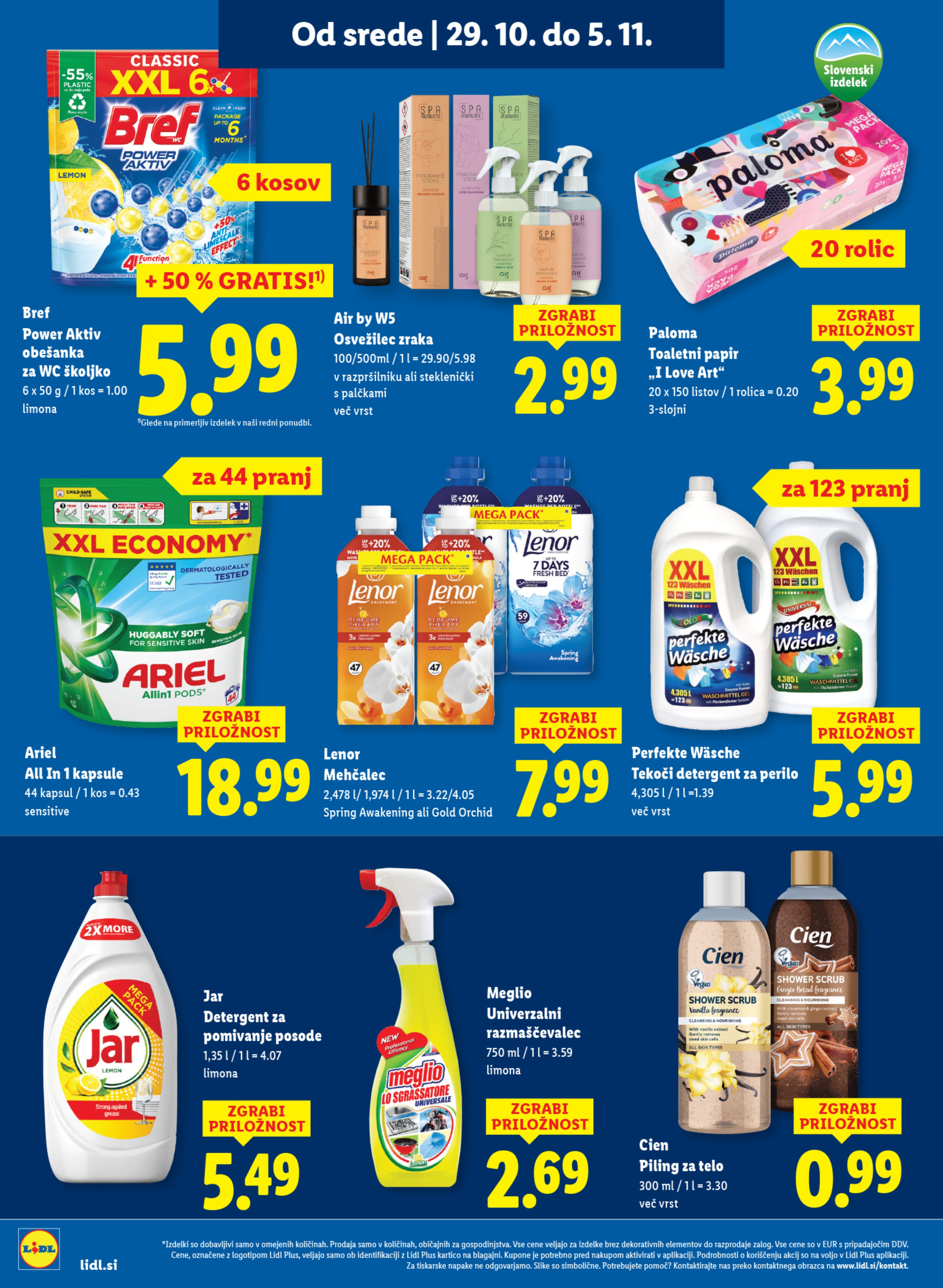 Stran 10. Lidl kataloga - Akcije od 29.10. do 05.11.2025.