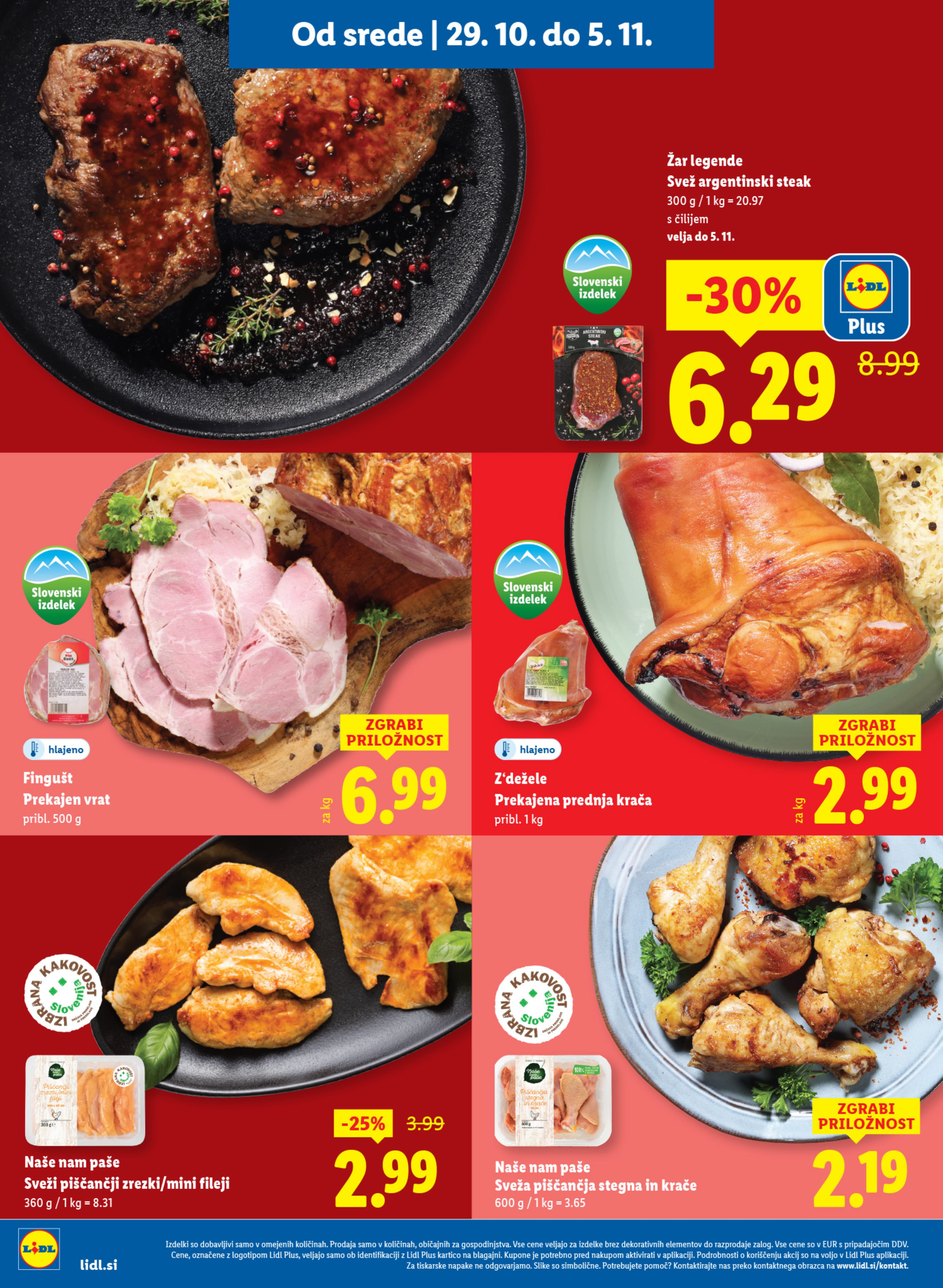 Stran 2. Lidl kataloga - Akcije od 29.10. do 05.11.2025.