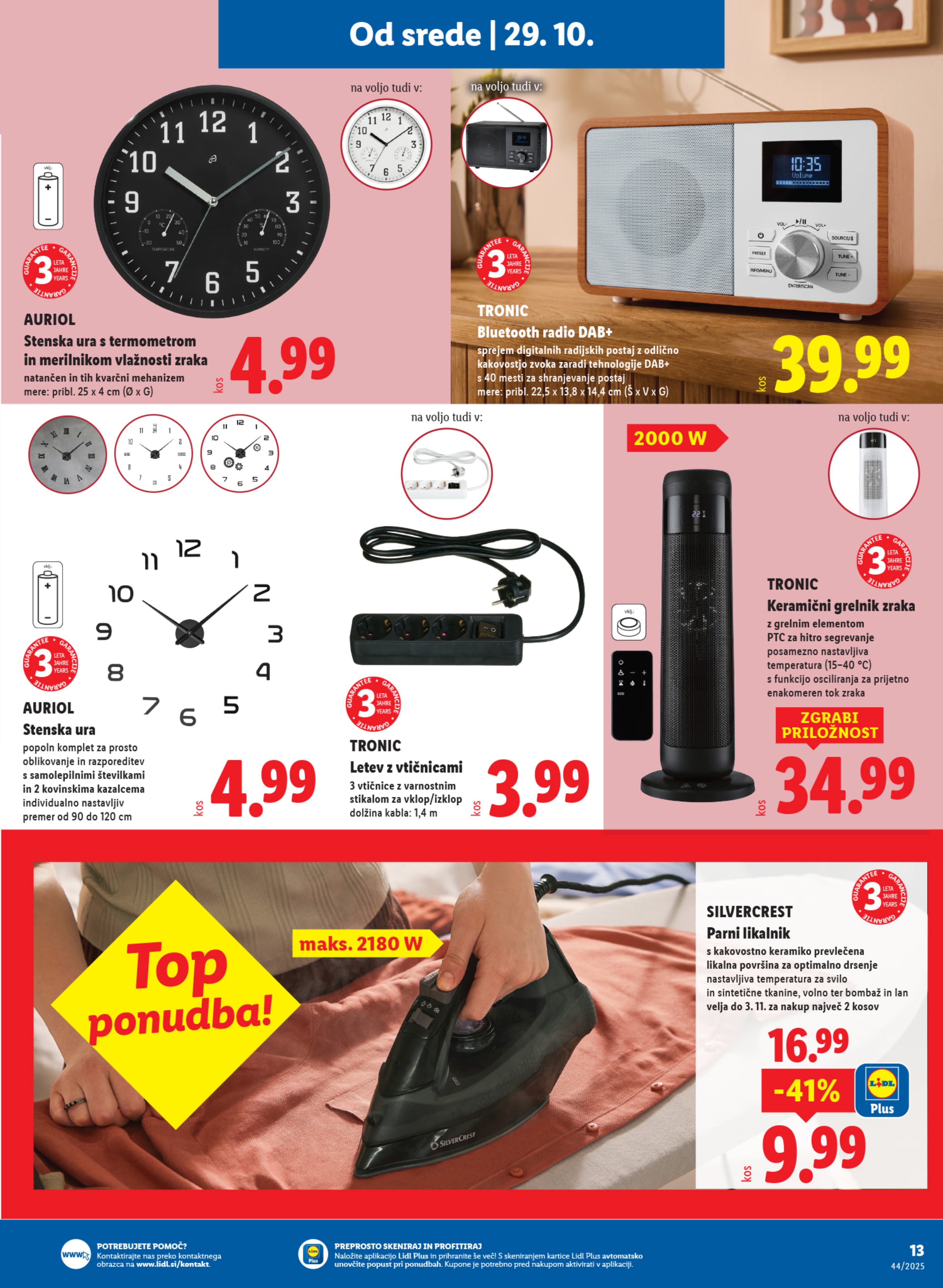 Stran 27. Lidl kataloga - Akcije od 29.10. do 05.11.2025.