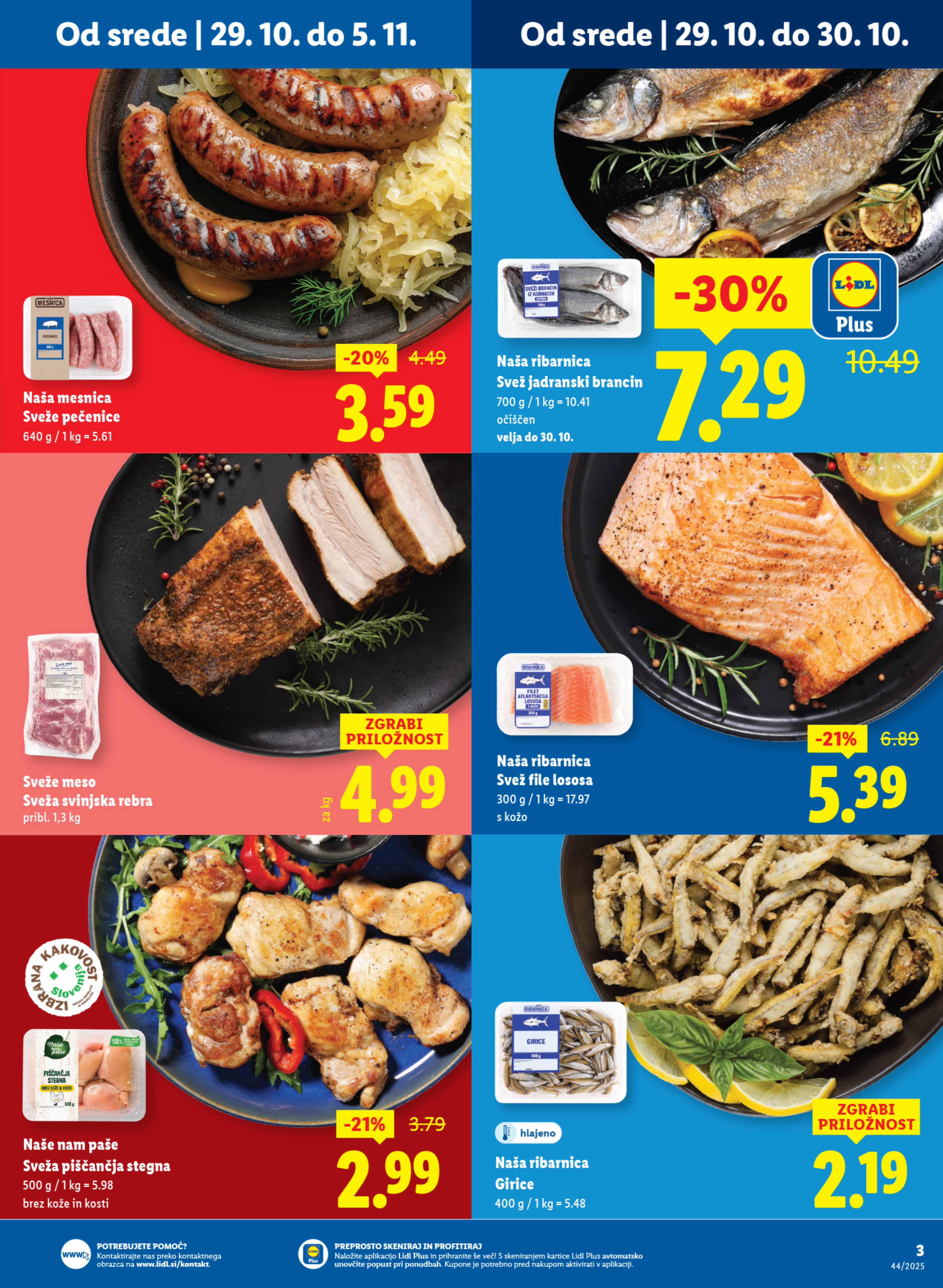 Stran 3. Lidl kataloga - Akcije od 29.10. do 05.11.2025.