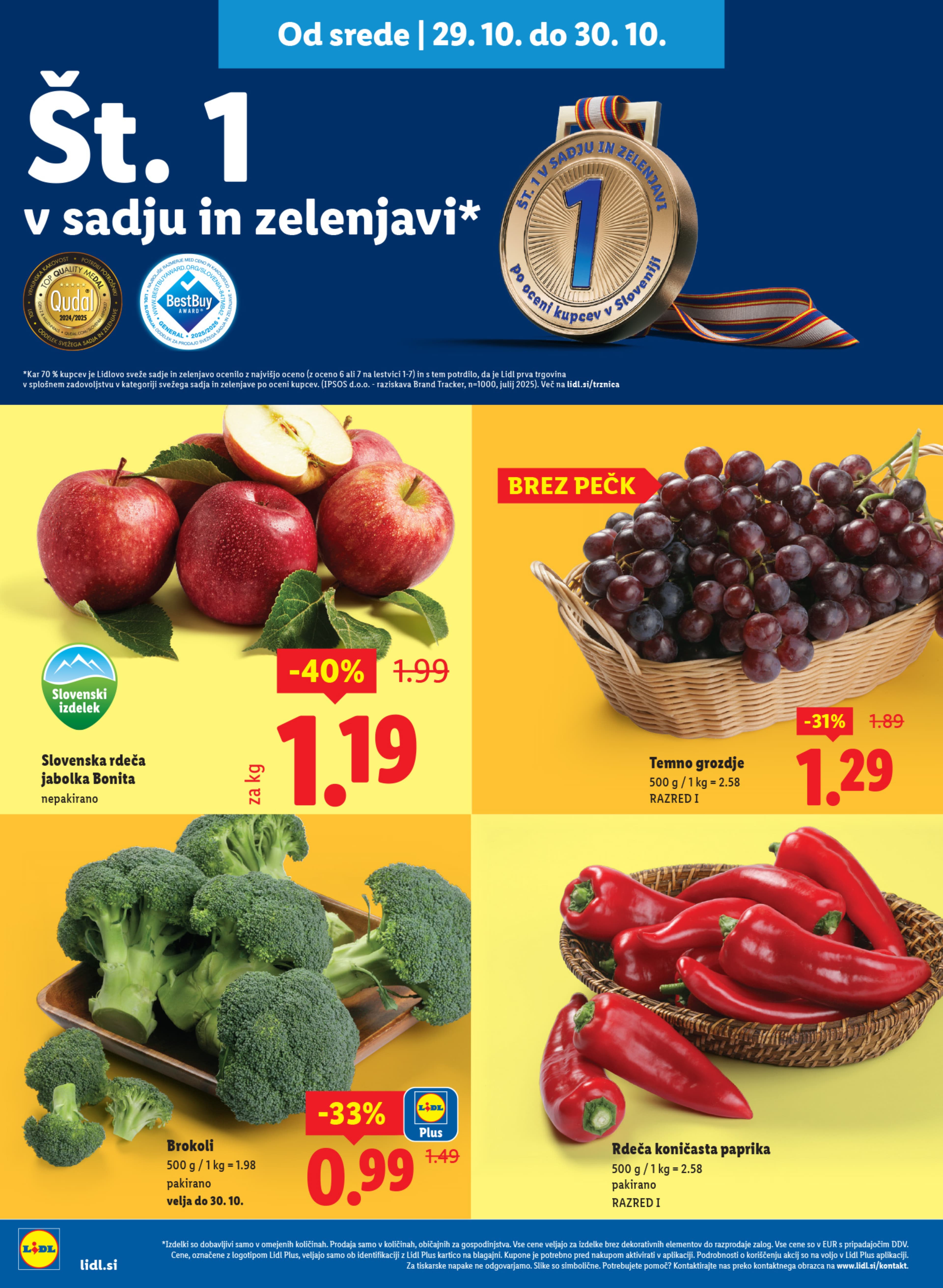 Stran 4. Lidl kataloga - Akcije od 29.10. do 05.11.2025.