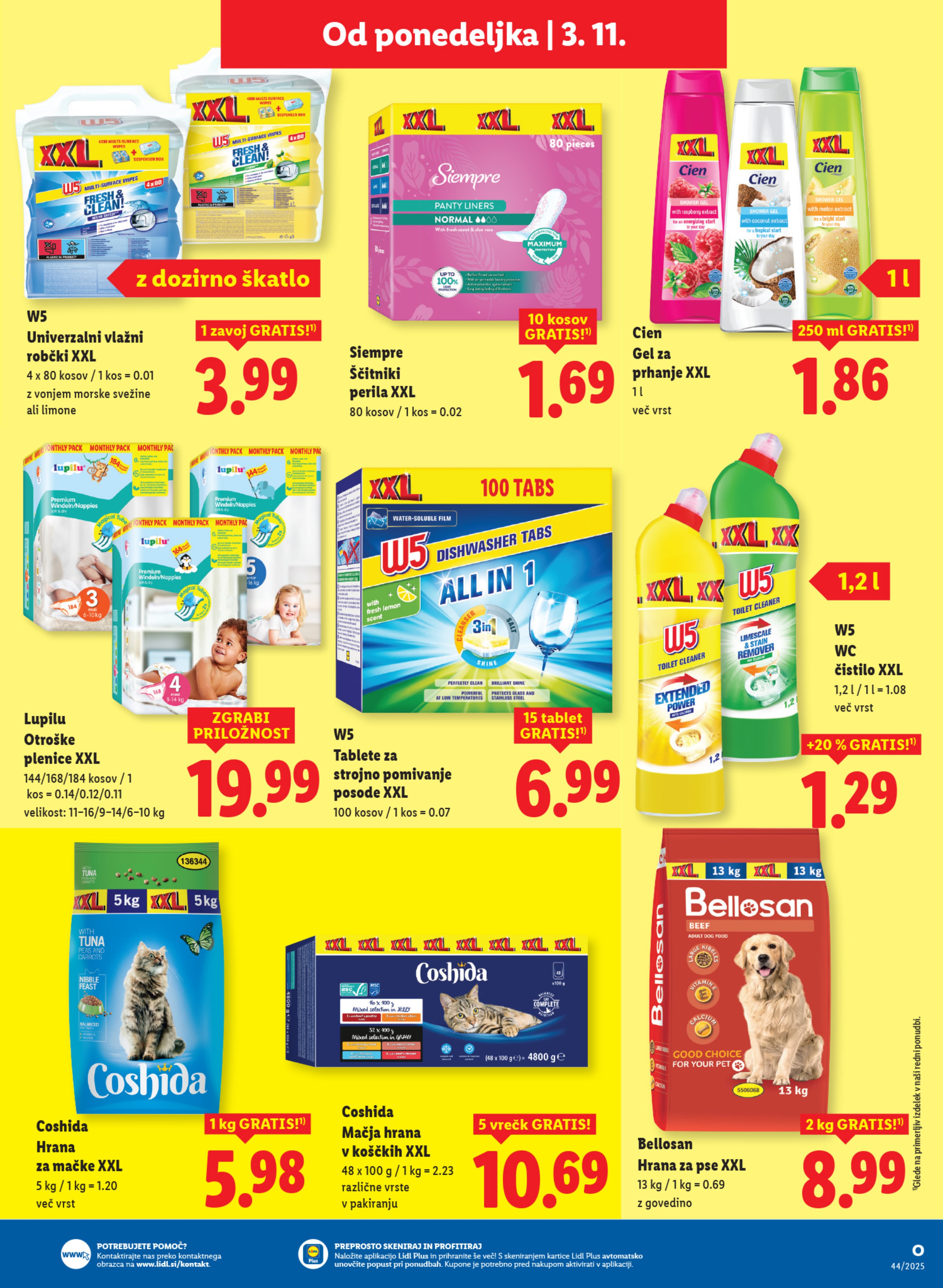 Stran 47. Lidl kataloga - Akcije od 29.10. do 05.11.2025.