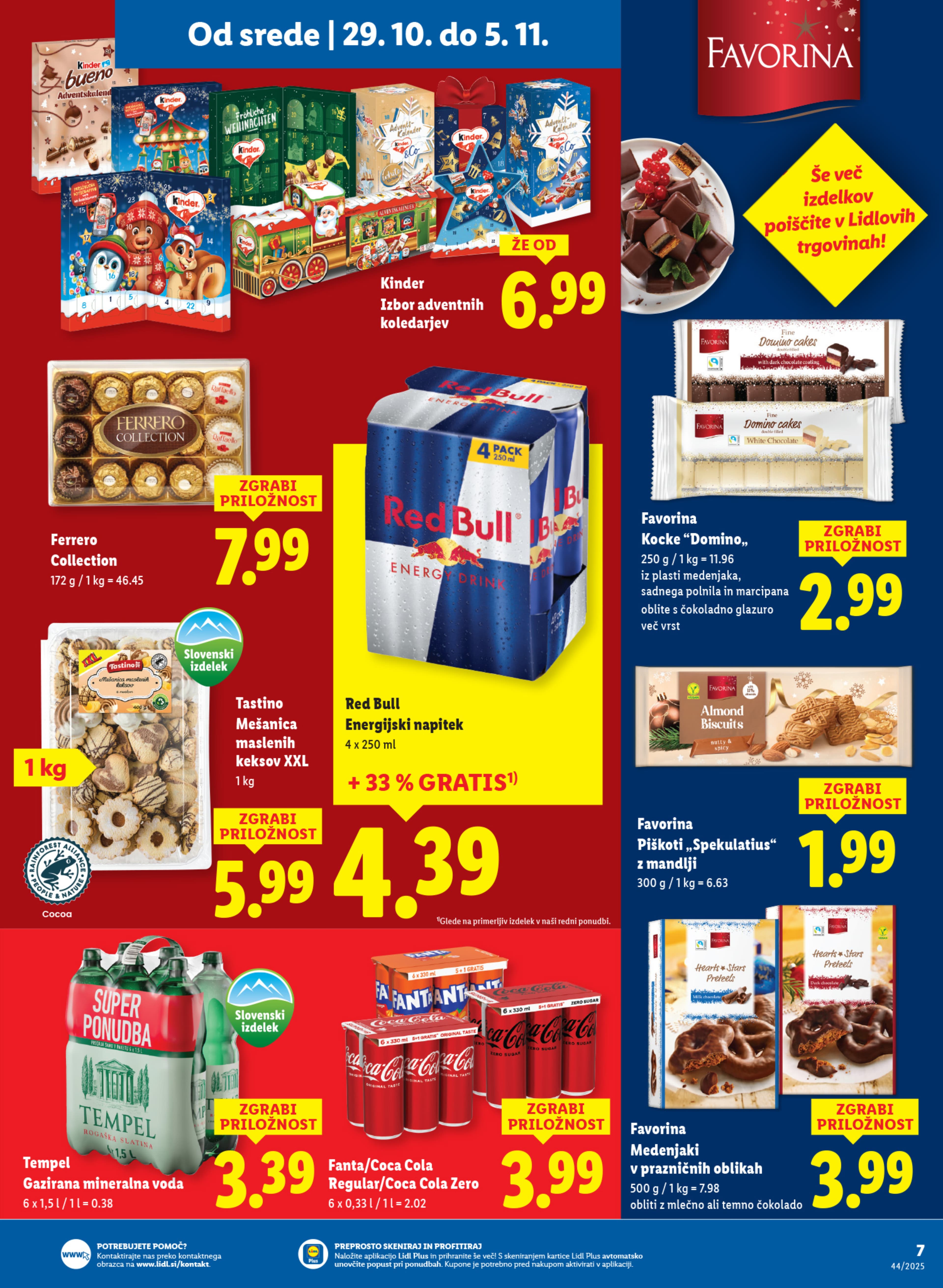 Stran 7. Lidl kataloga - Akcije od 29.10. do 05.11.2025.