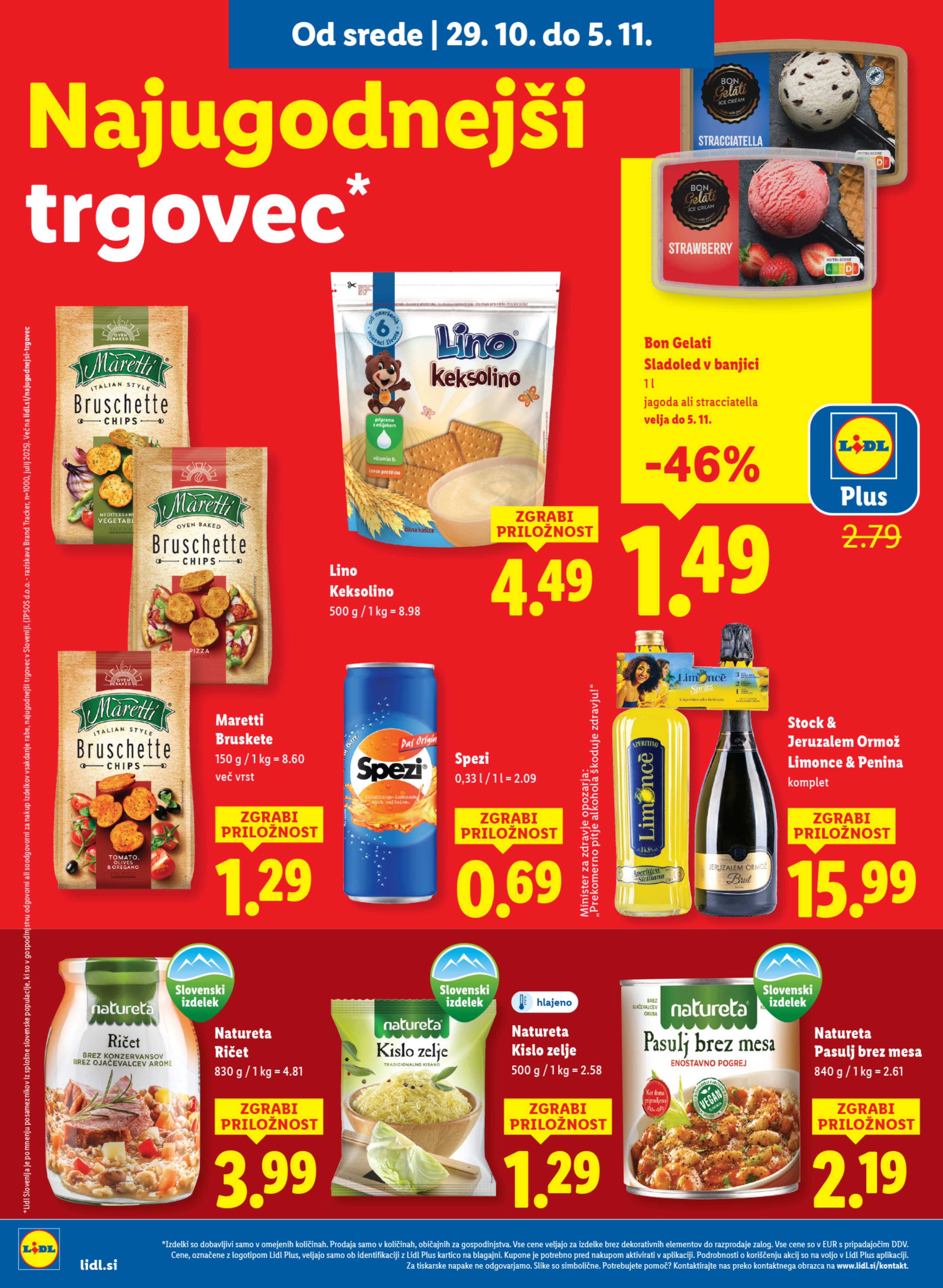 Stran 8. Lidl kataloga - Akcije od 29.10. do 05.11.2025.