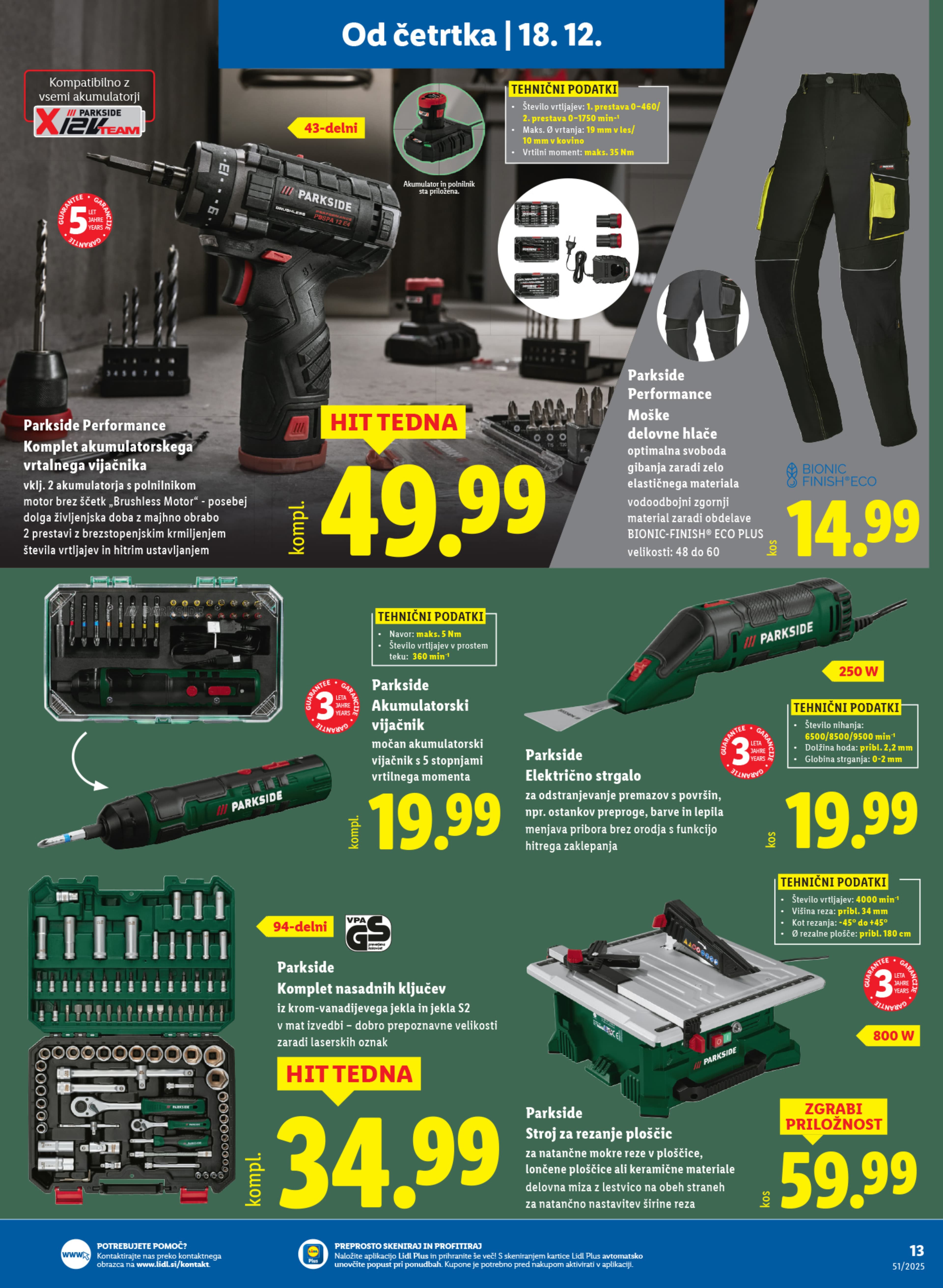 Stran 21. Lidl kataloga - Akcije od 18.12. do 24.12.2025.