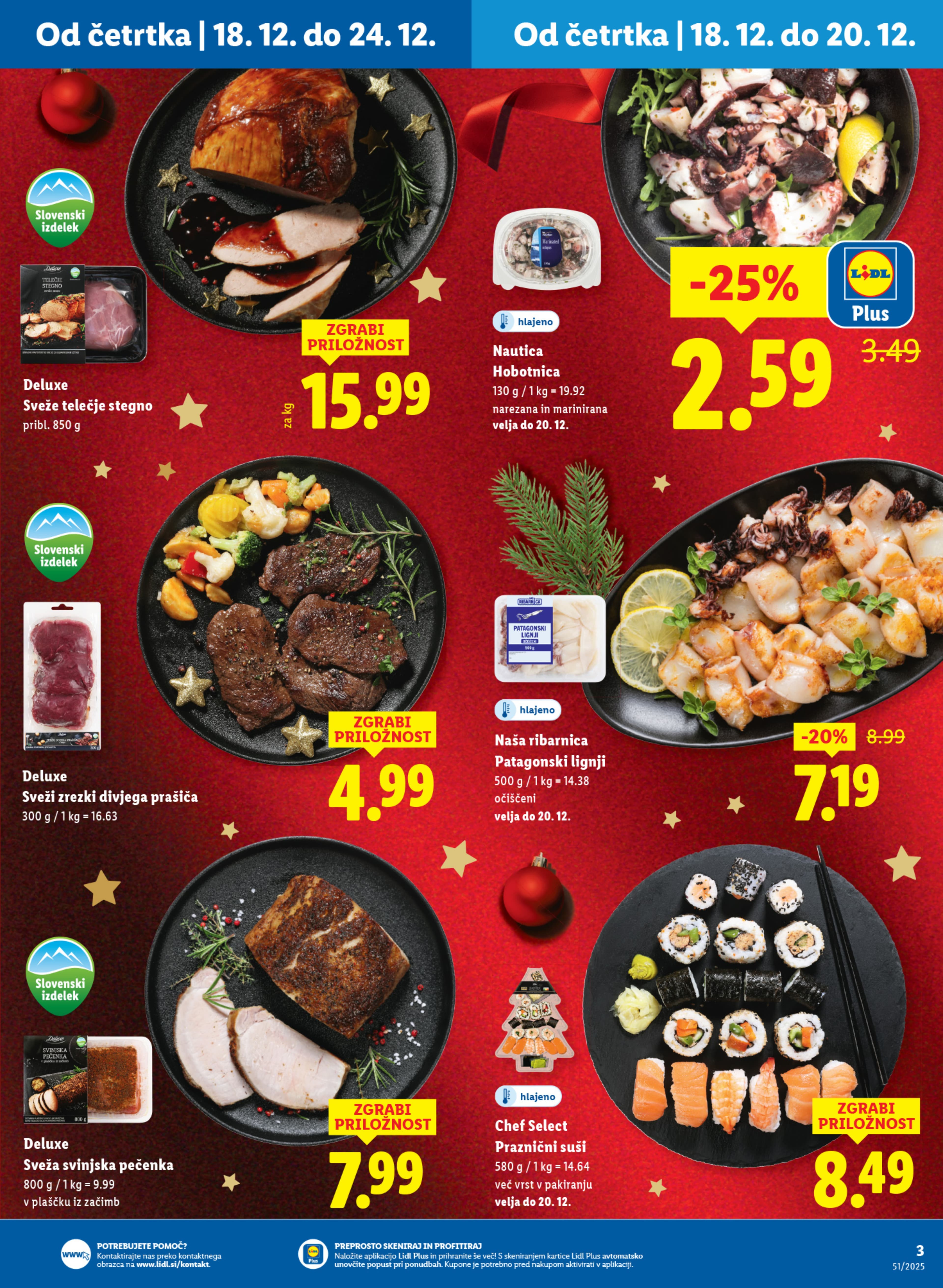 Stran 3. Lidl kataloga - Akcije od 18.12. do 24.12.2025.