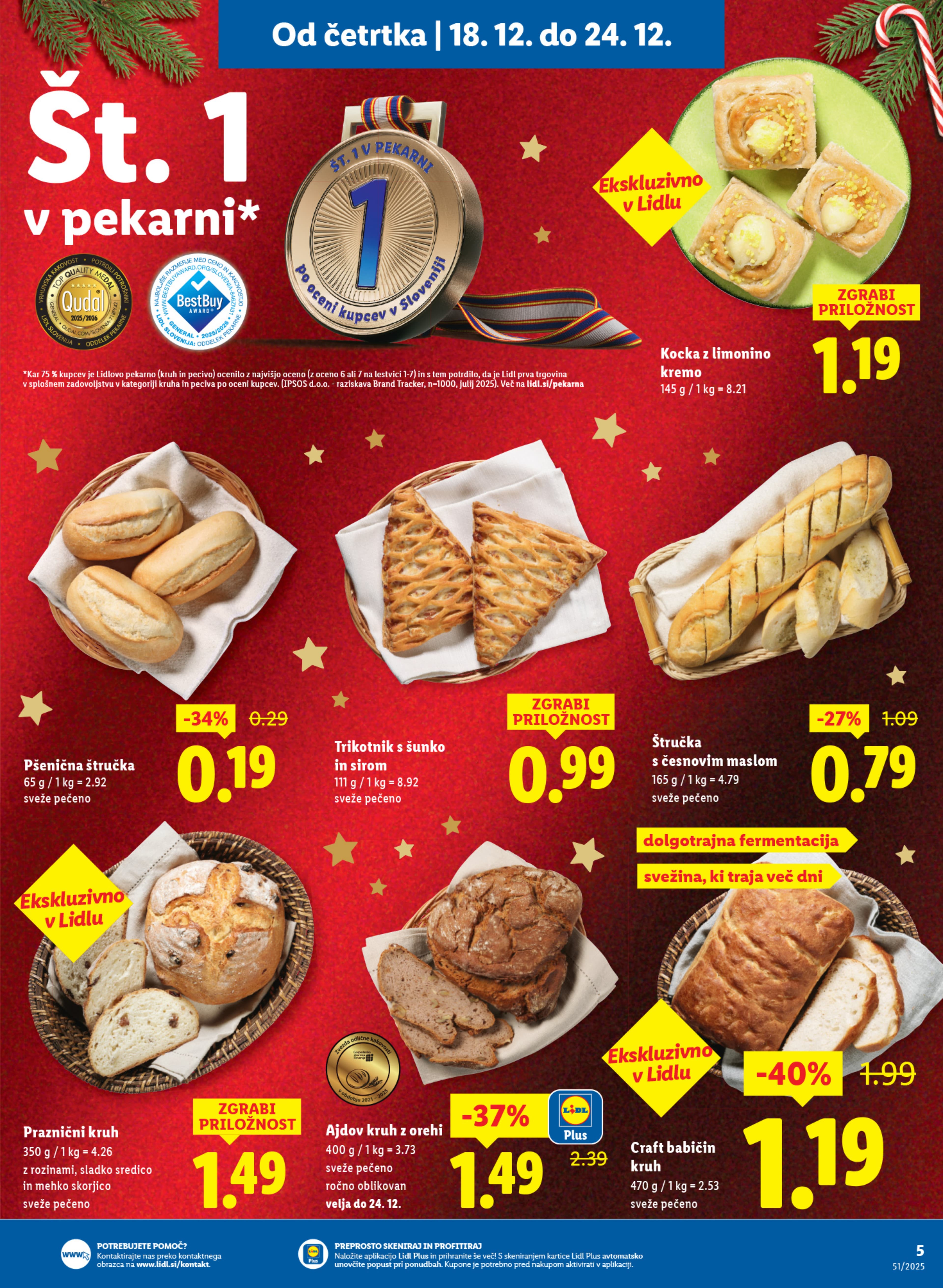 Stran 5. Lidl kataloga - Akcije od 18.12. do 24.12.2025.