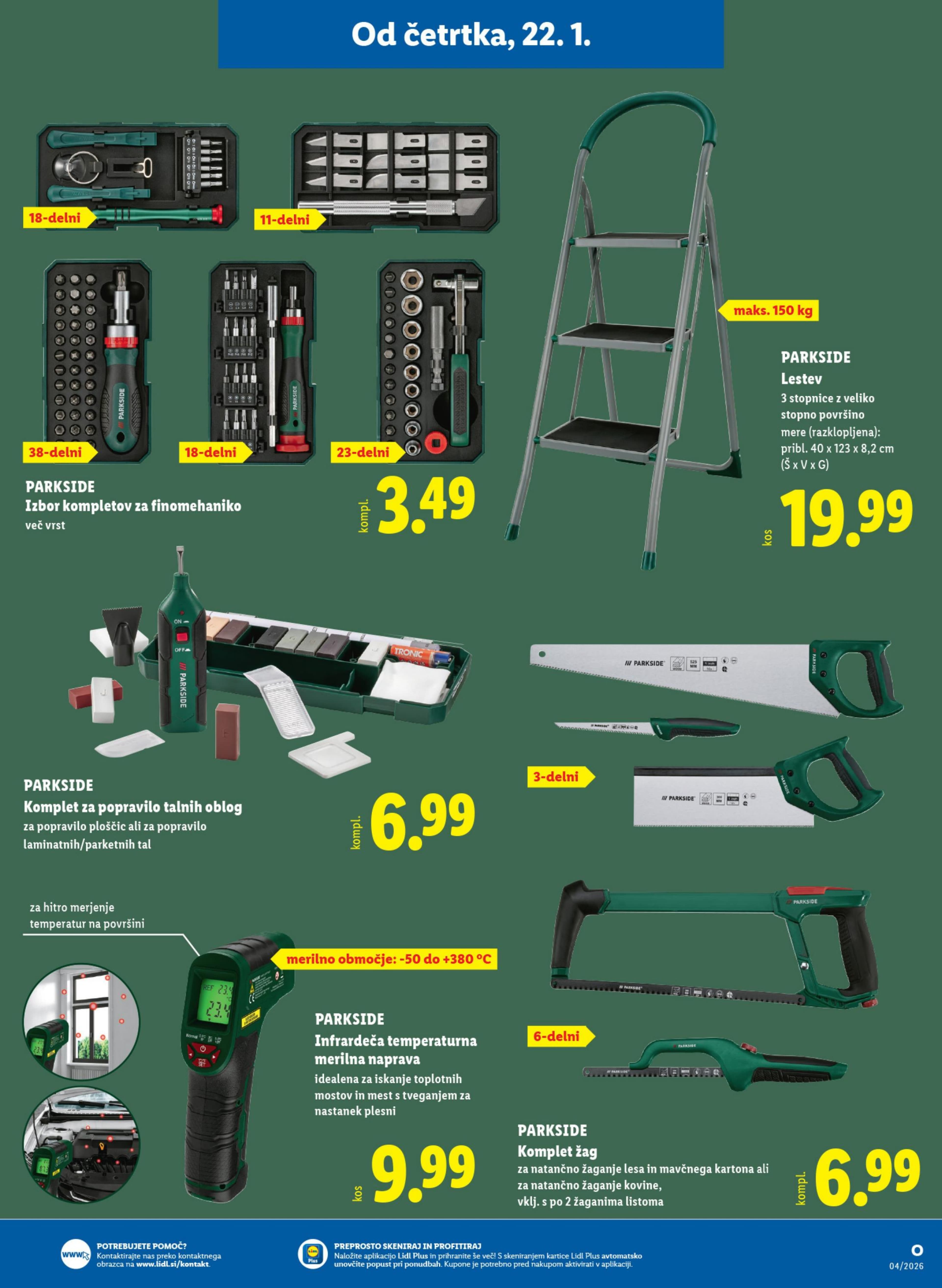 Stran 13. Lidl kataloga - Akcija neživila