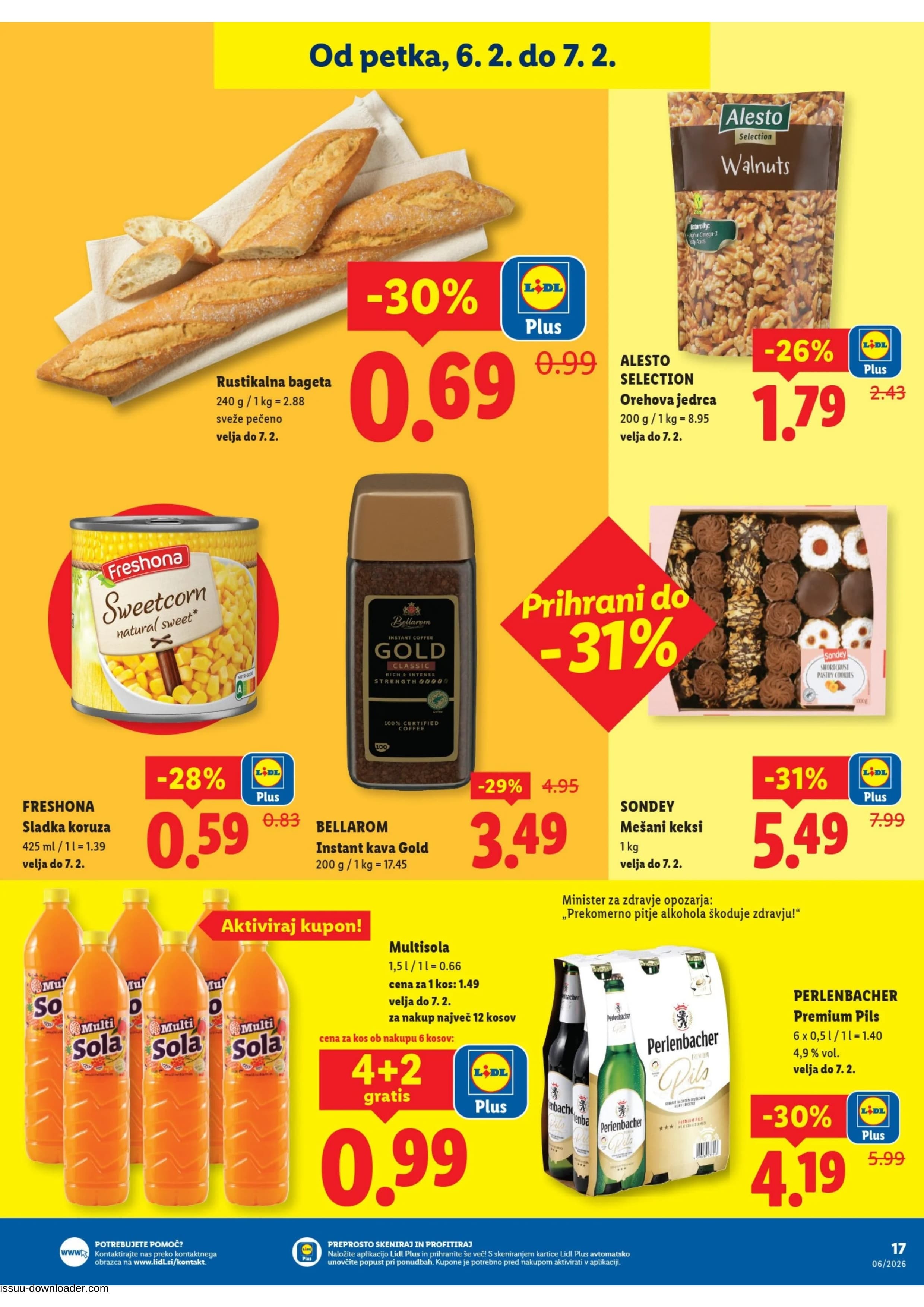 Stran 17. Lidl kataloga - Tedenska Ponudba Živila