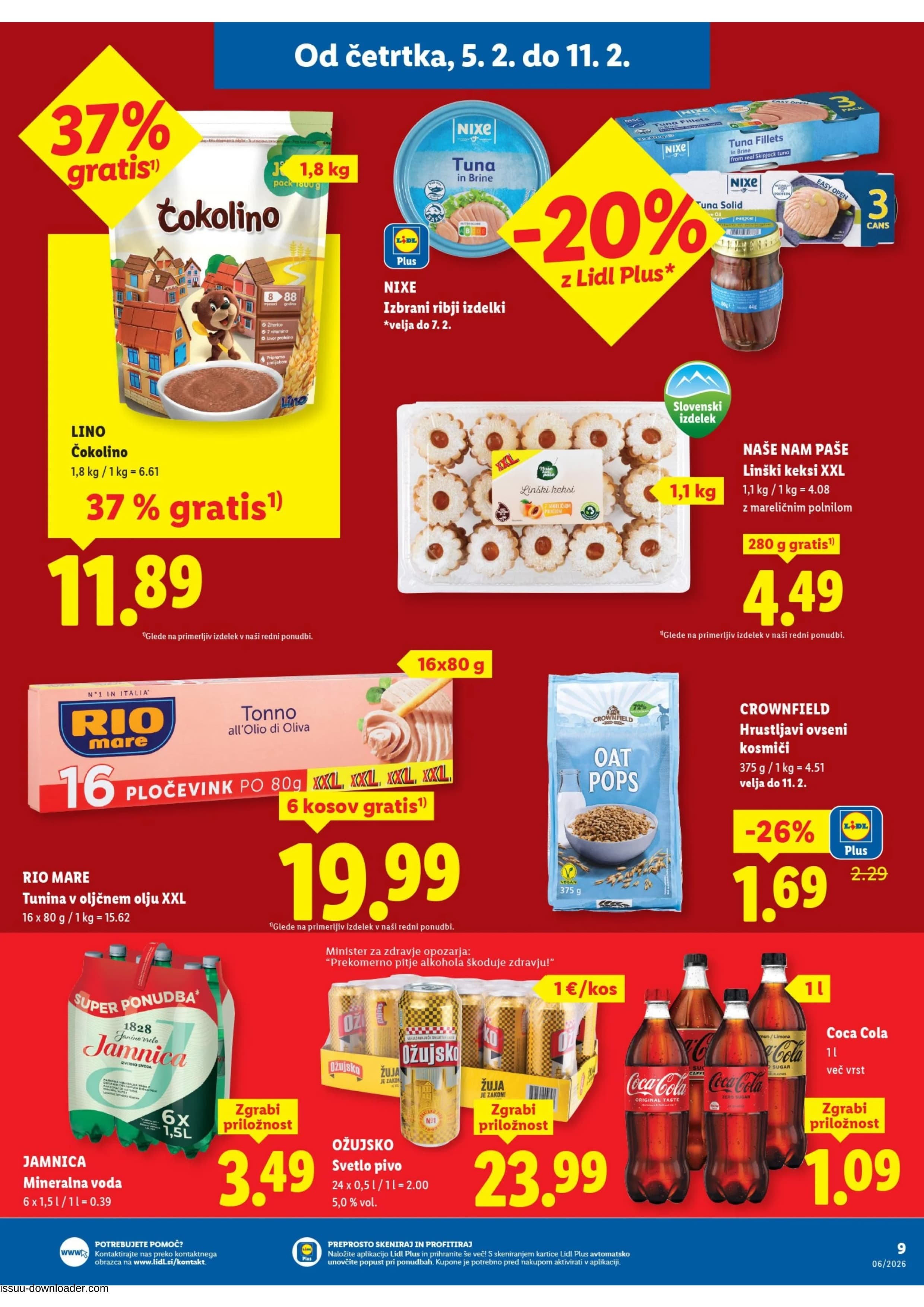 Stran 9. Lidl kataloga - Tedenska Ponudba Živila