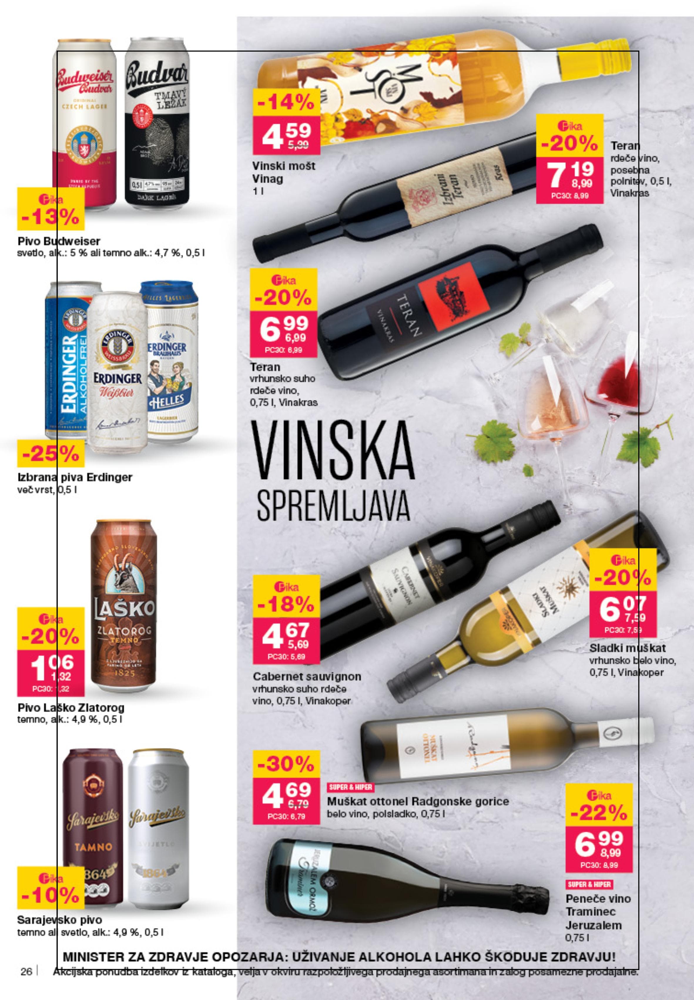 Stran 26. Mercator kataloga - Akcije od 25.09. do 01.10.2025.