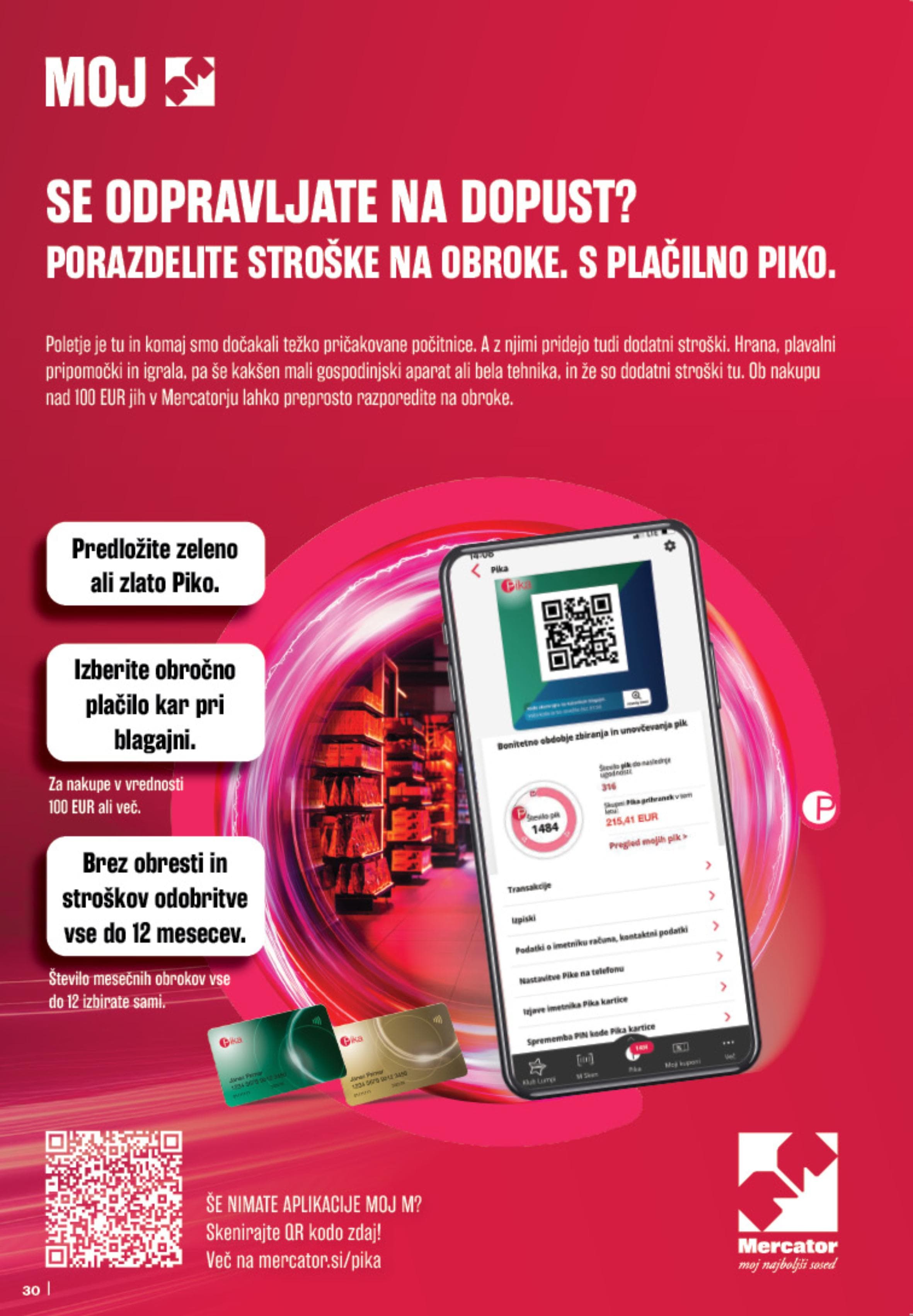 Stran 30. Mercator kataloga - Akcije od 25.09. do 01.10.2025.