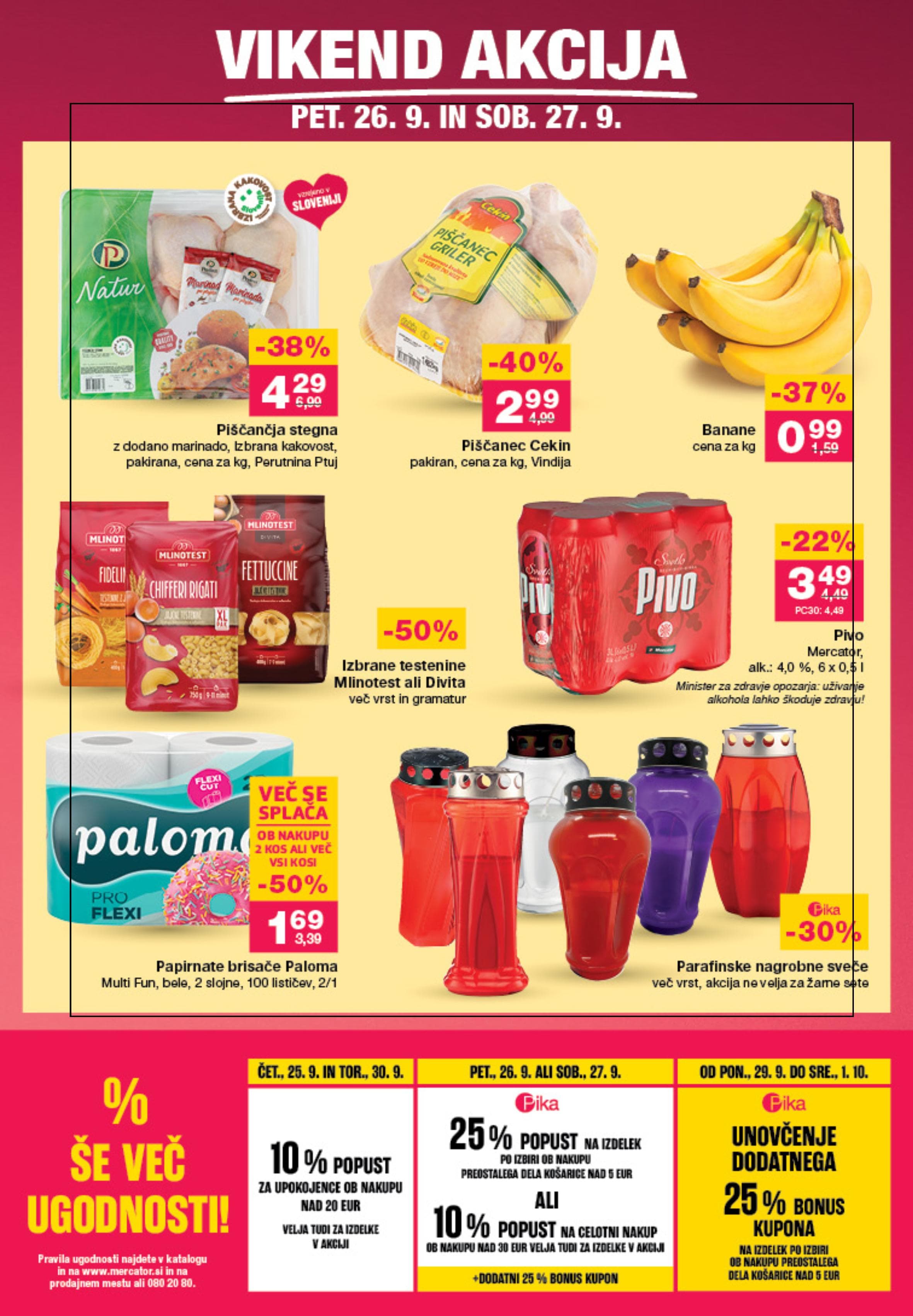 Stran 36. Mercator kataloga - Akcije od 25.09. do 01.10.2025.